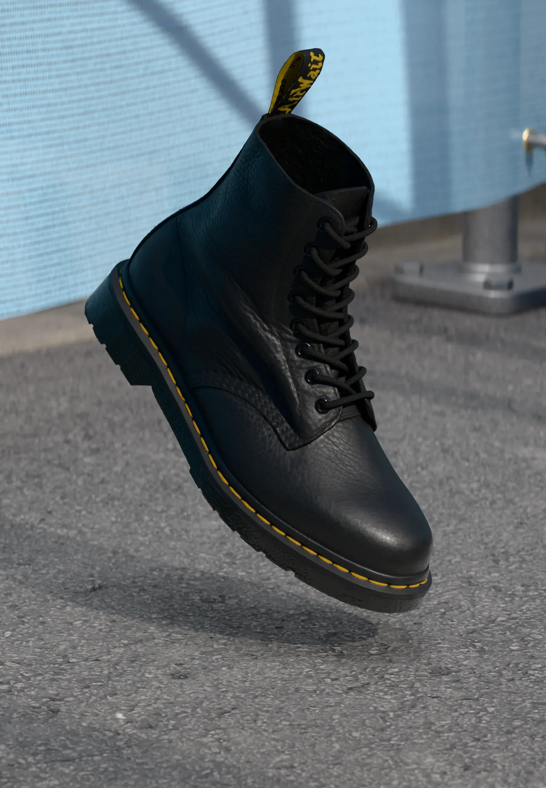 Dr Martens Stivaletti Stringati Noir Ambassador