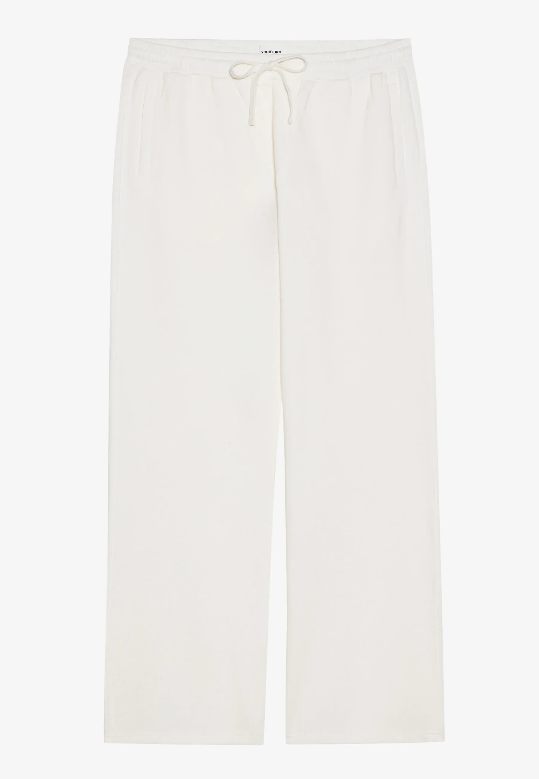 Yourturn Pantalons de Jogging Unisexe Egret