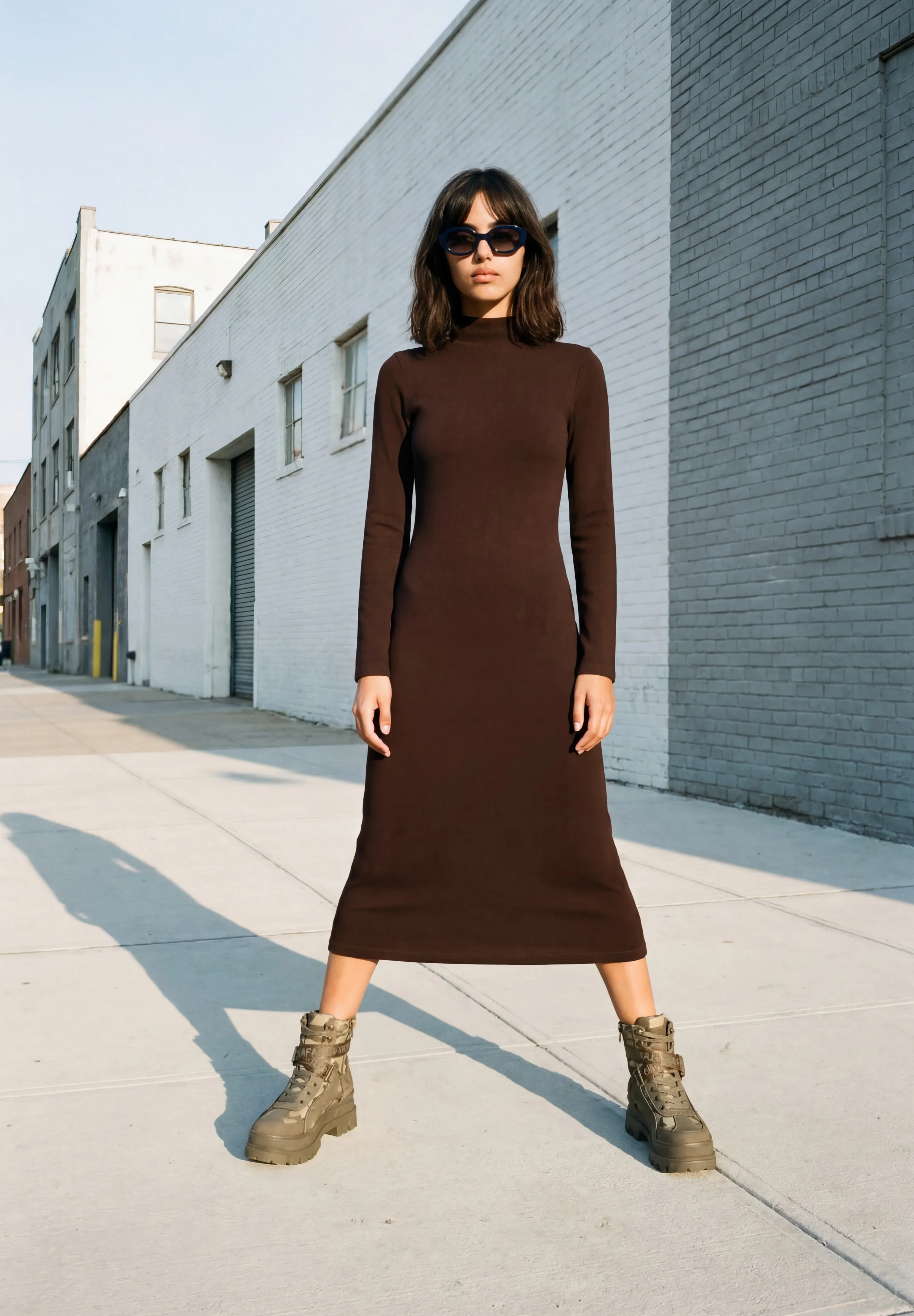 Buffalo Aspha Com Bottes à lacets Khaki