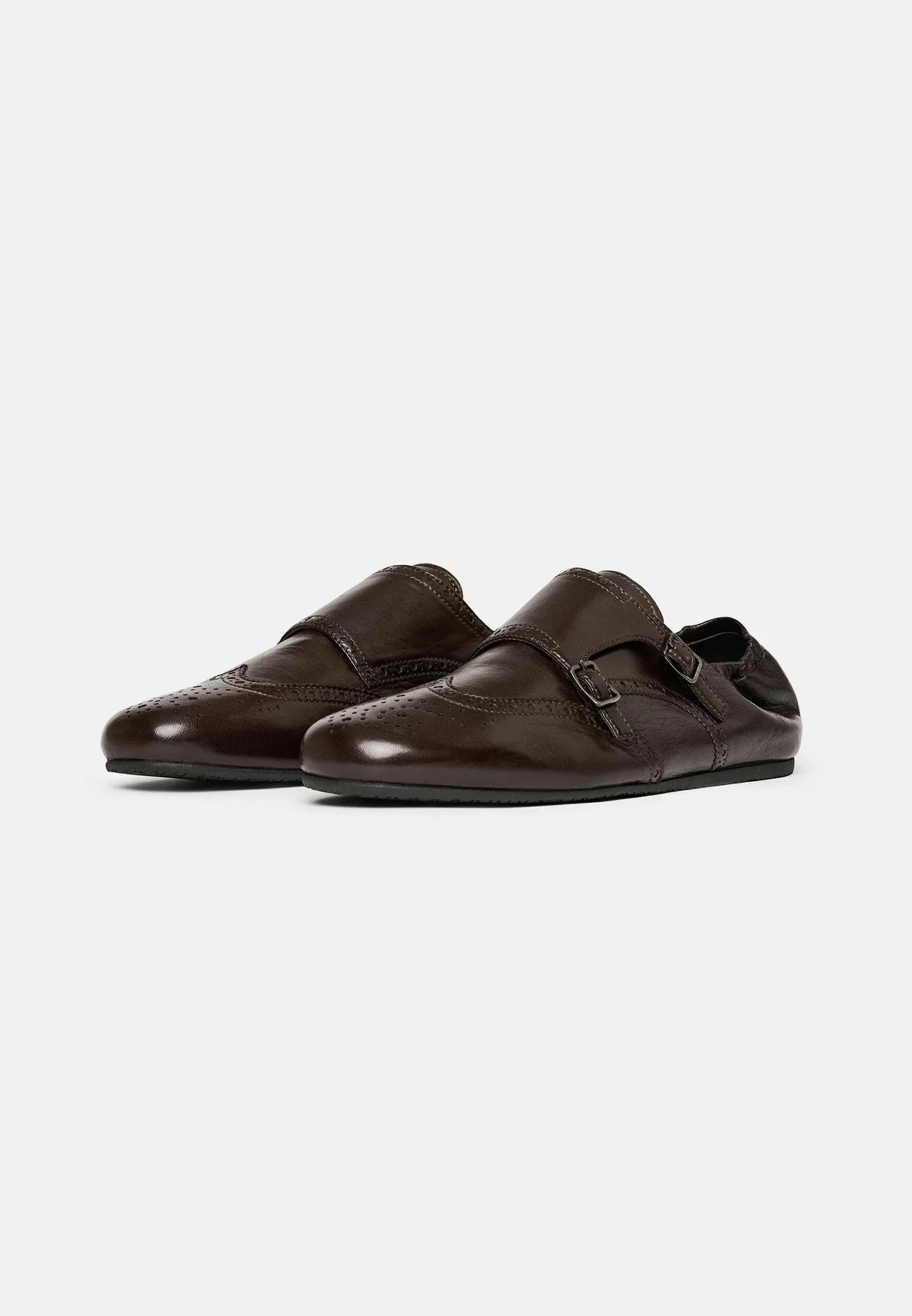 Scarosso Chaussures sans lacets Brun foncé Calf