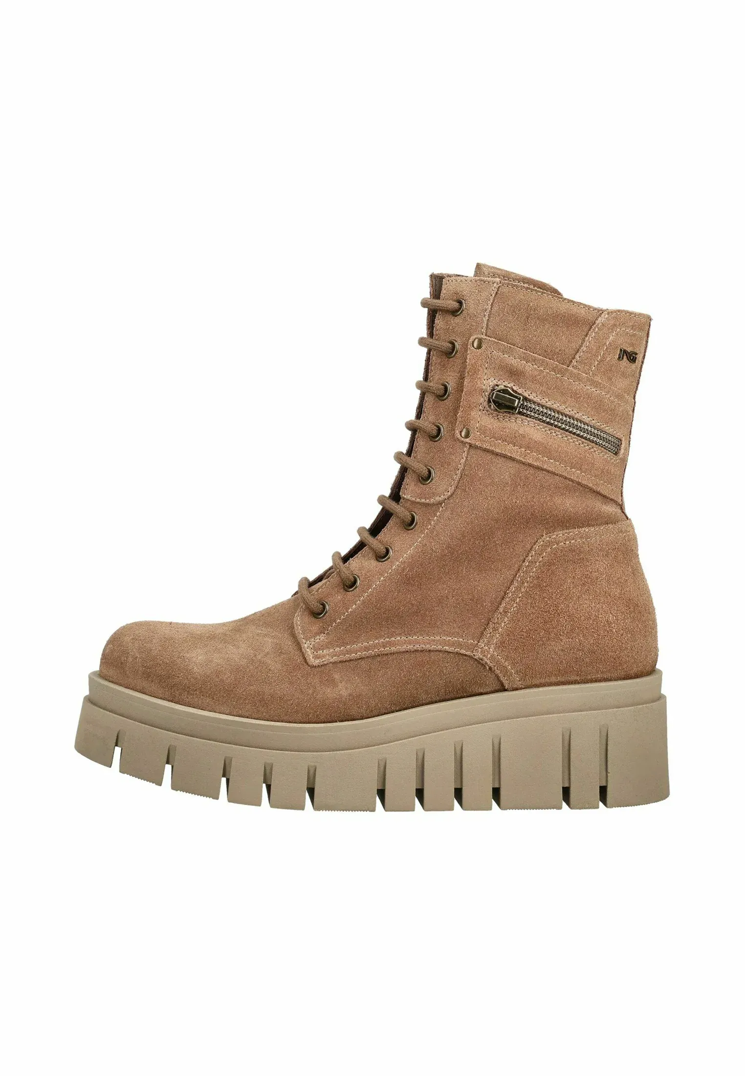 Nerogiardini Stiefelette Stivaletti Stringati Mou