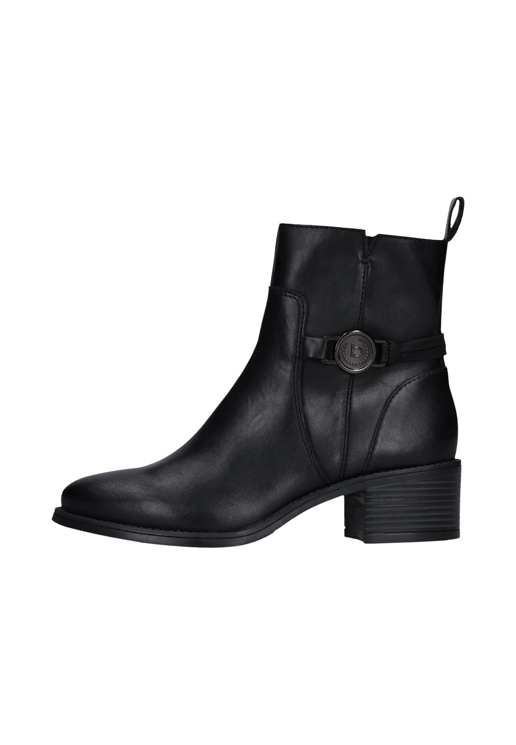 Bugatti Bugatti Bottes Stivaletti Texani Biker Noir
