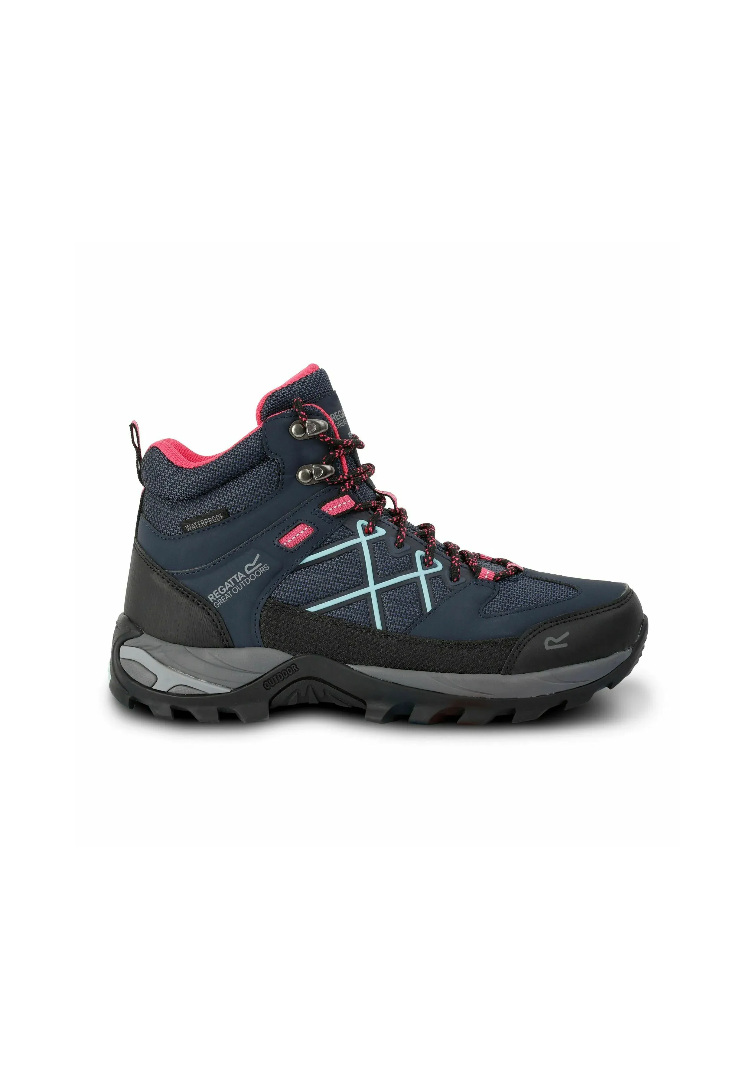 Bottes de randonnée imperméables Regatta Samaris Iii - Chaussures de trekking bleu