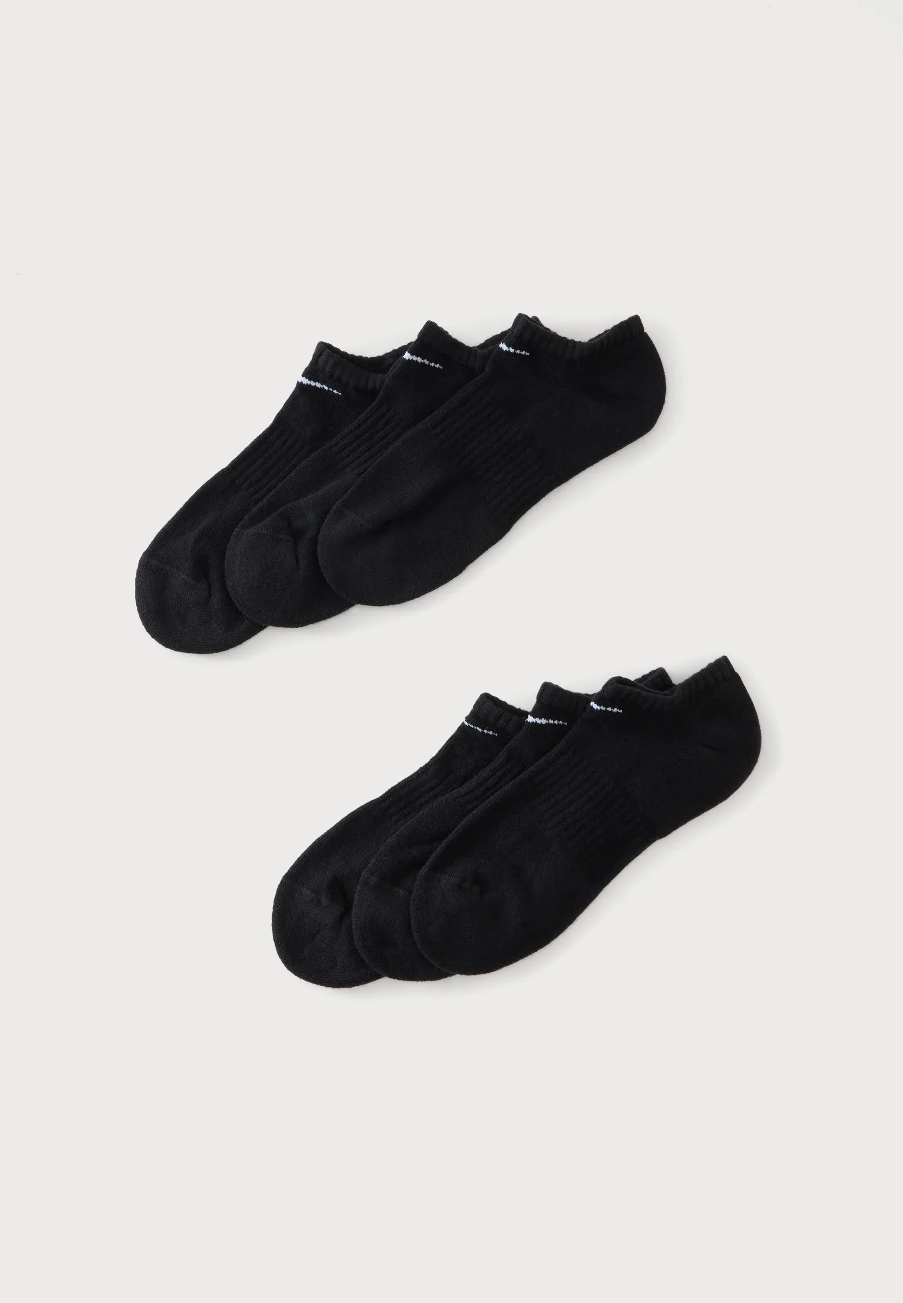 Nike Performance Everyday Unisexe 6 pièces Chaussettes Sportives Noir Blanc