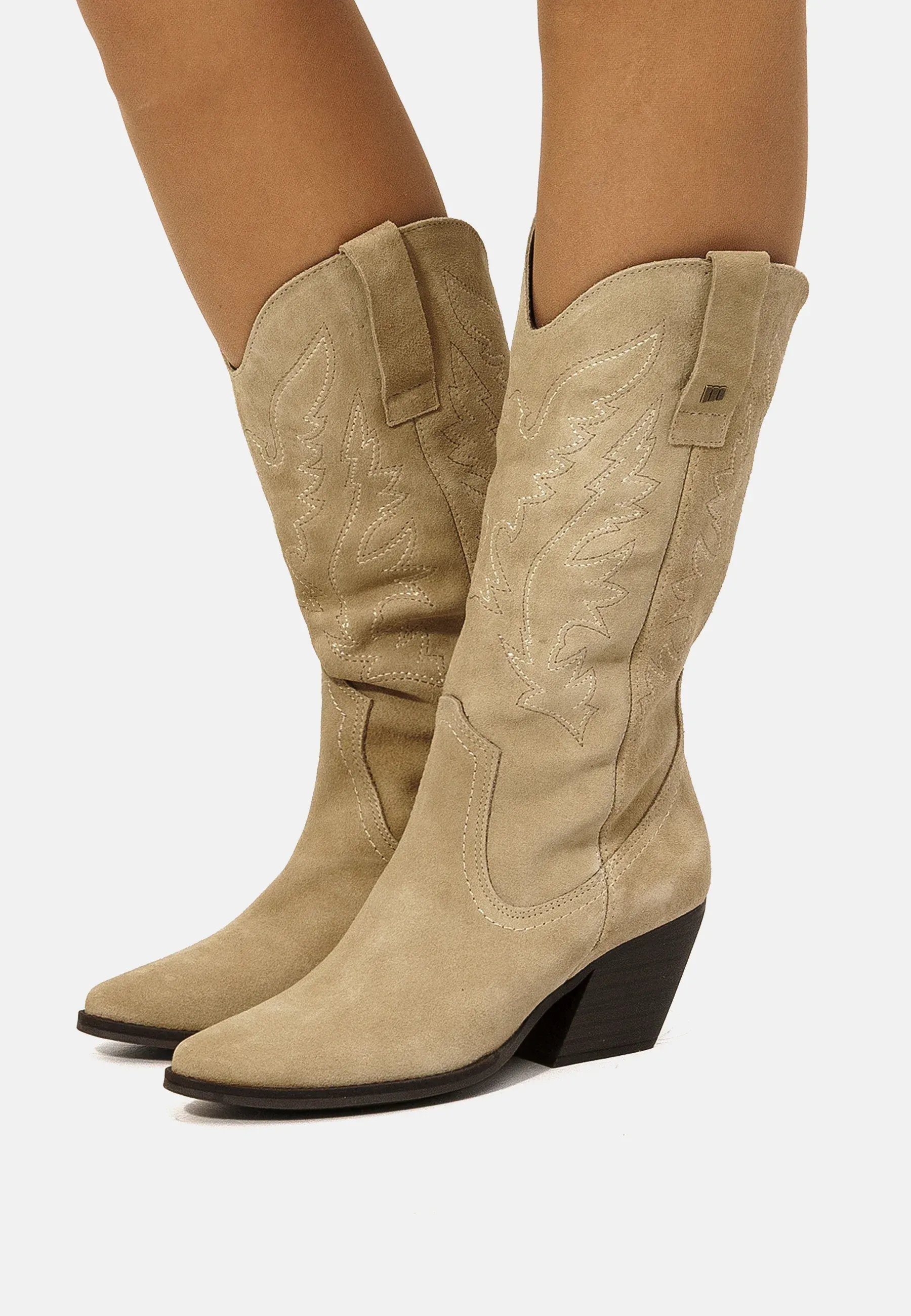 Mtng Missouri Stivali Texani Biker Beige