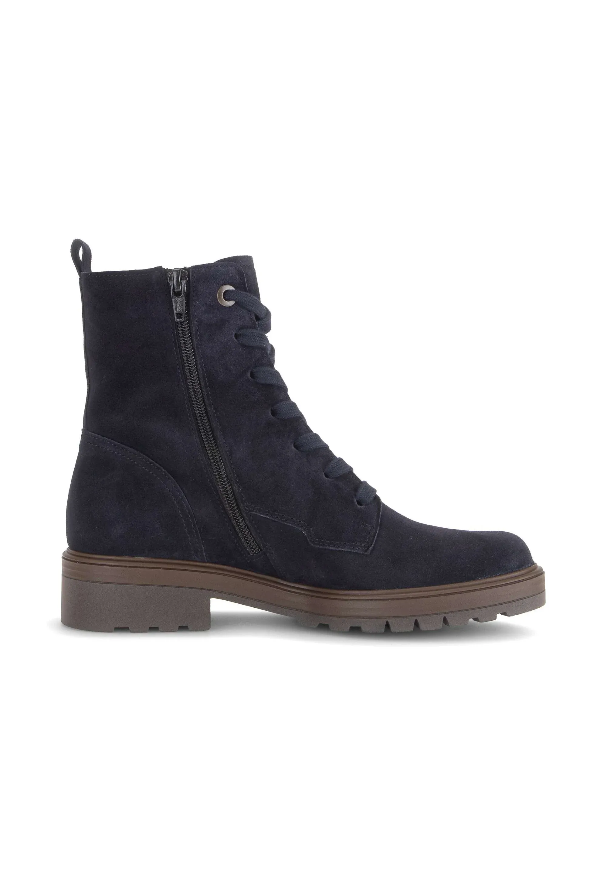Gabor Gabor Schnuerstiefelette Stivaletti Stringati Darkblue So Mocca