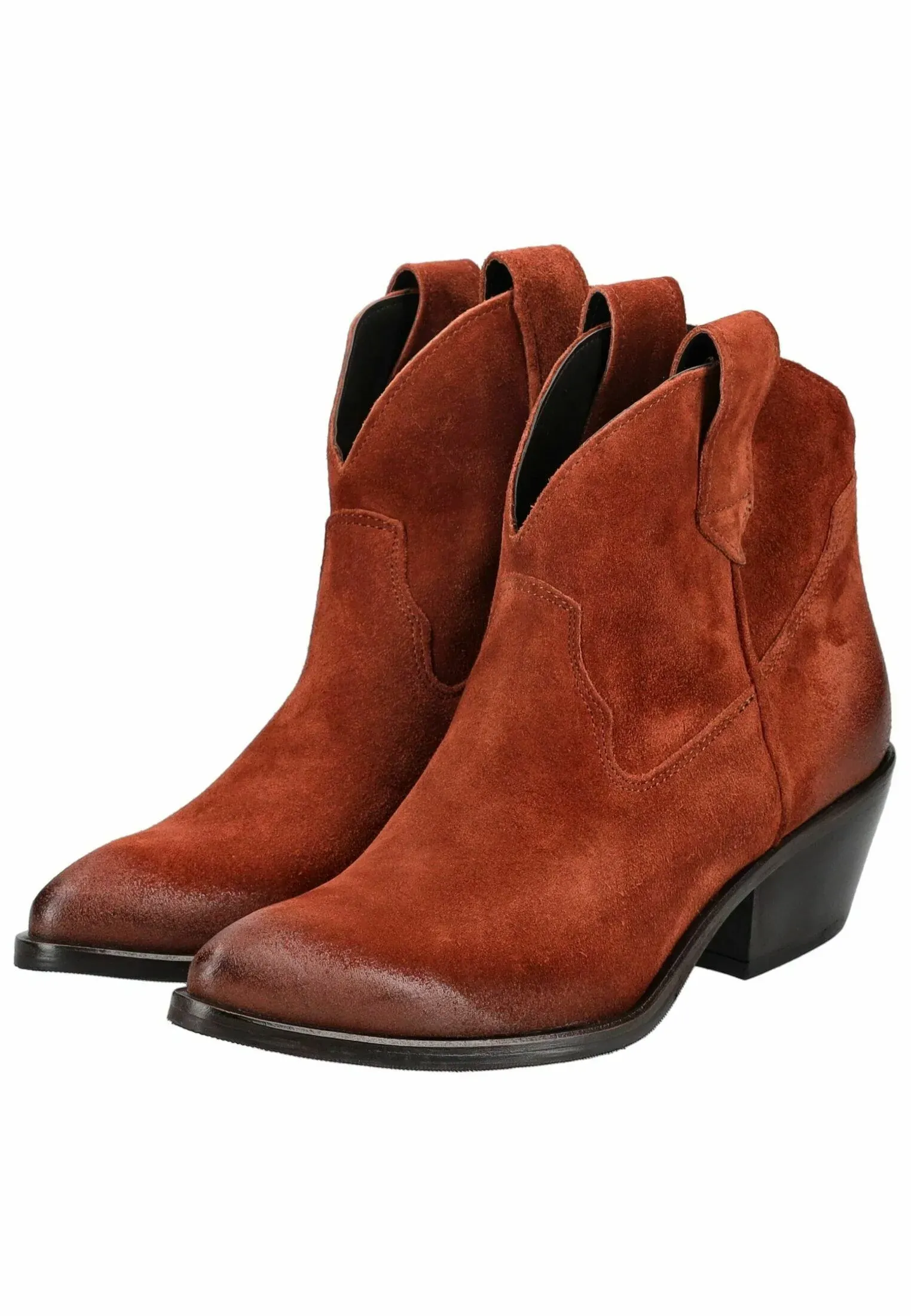 Lazamani Bottes Texanes Biker Rust