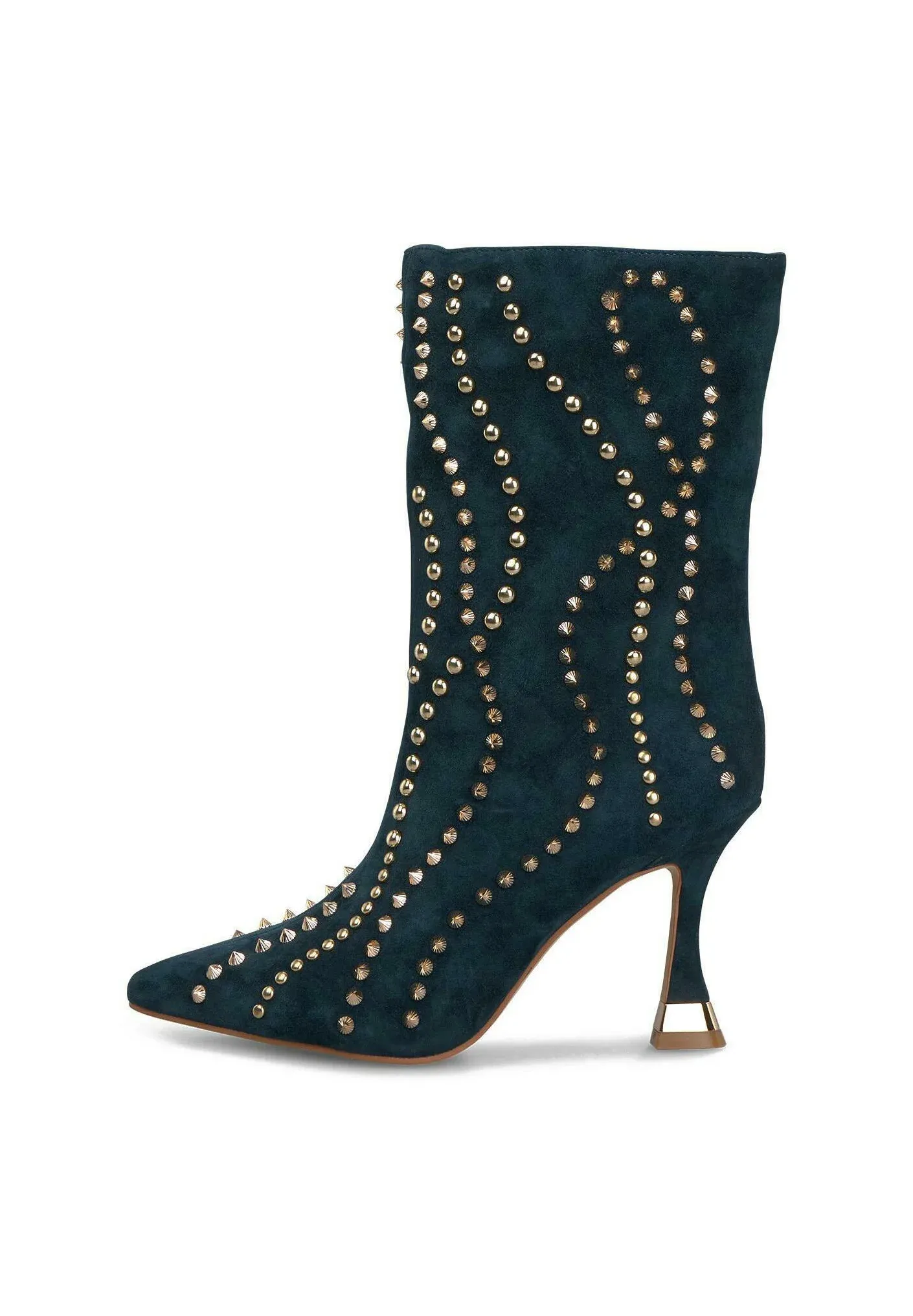 Alma En Pena Bottes Texanes Motard Bleu Marine
