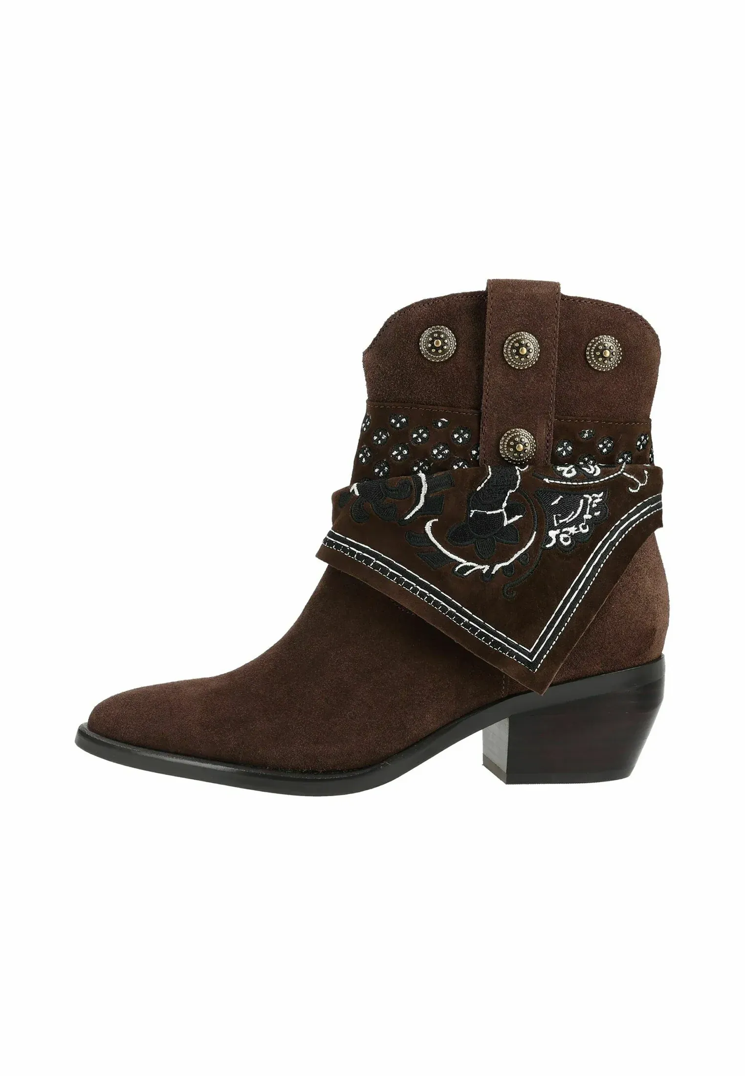 Dolce Vita Bottines Texanes Biker Dk Brown