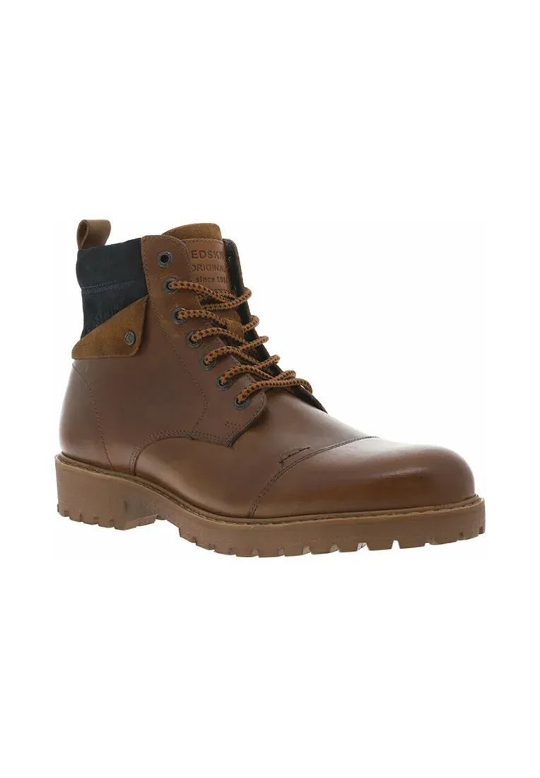Bottes à lacets Redskins Cognac