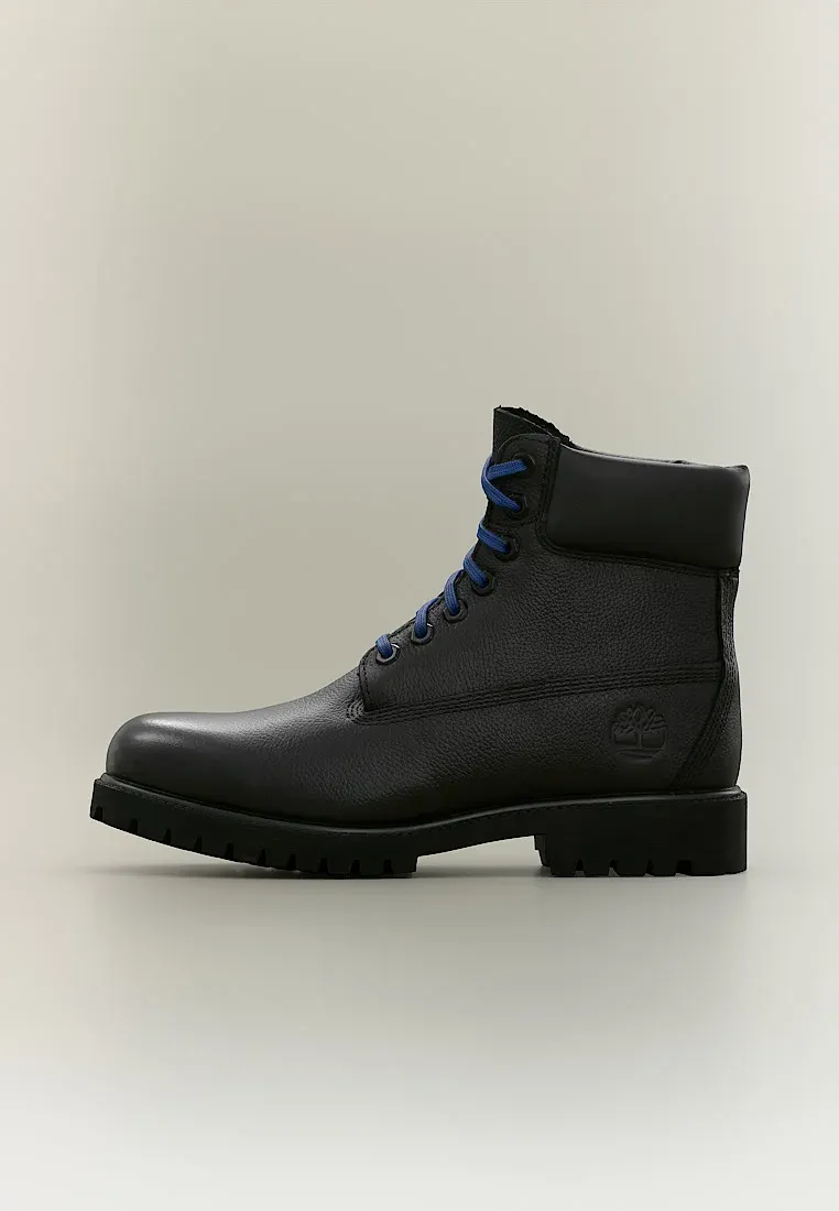 Timberland Heritage Lace Up Waterproof Boot Stivaletti Stringati Noir Full Grain
