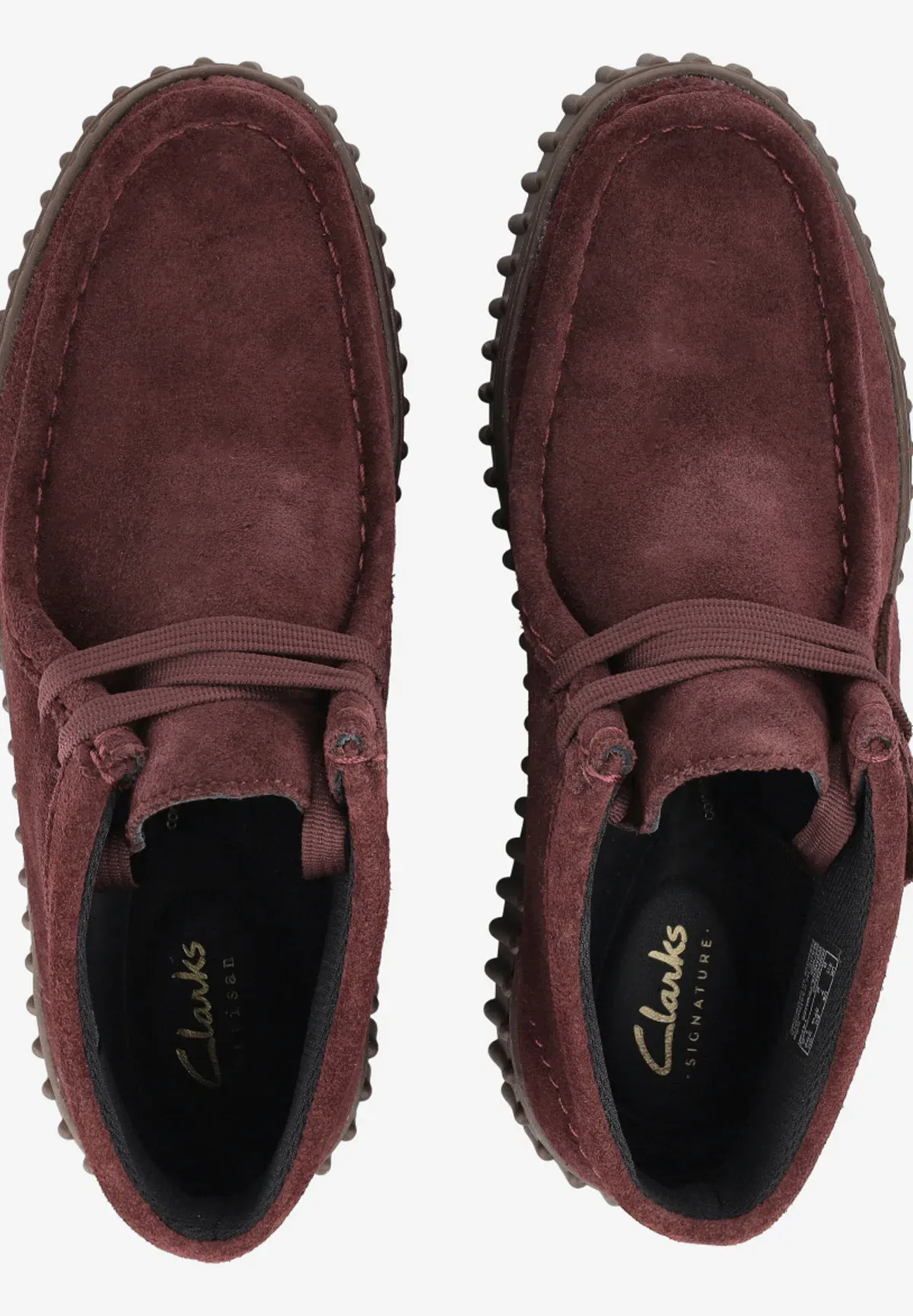 Clarks Originals Bottes à lacets Rot