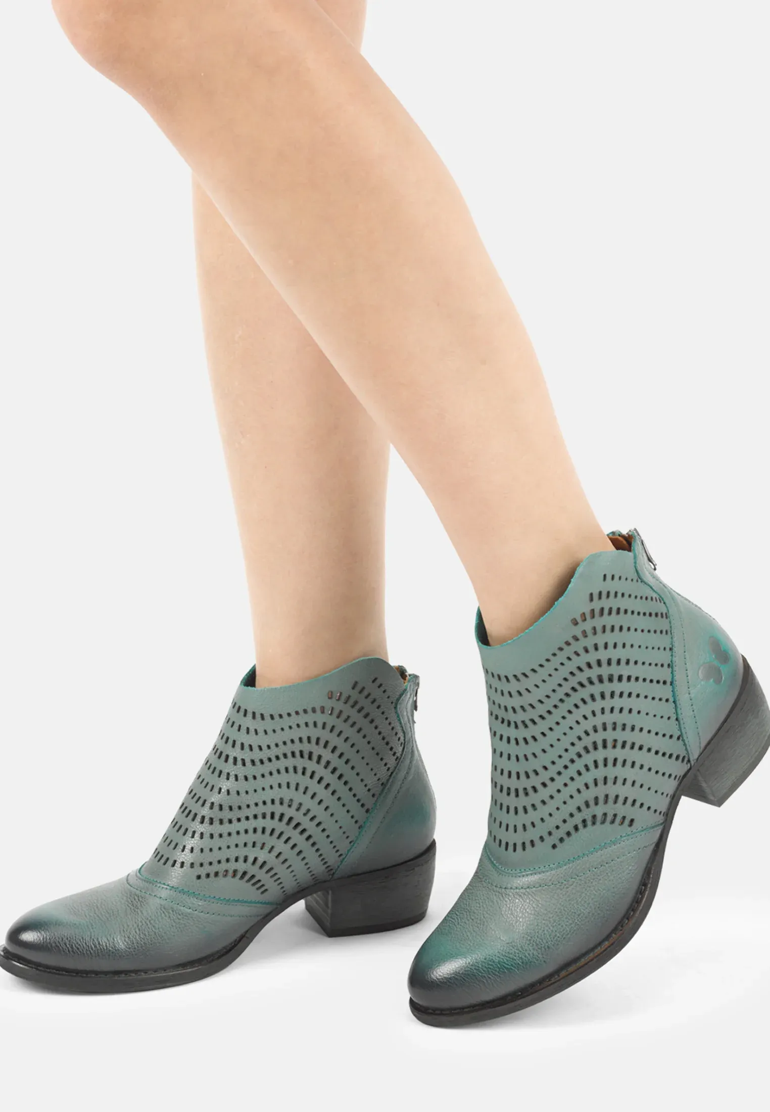 Felmini Bottes Tronchetti Turquoise