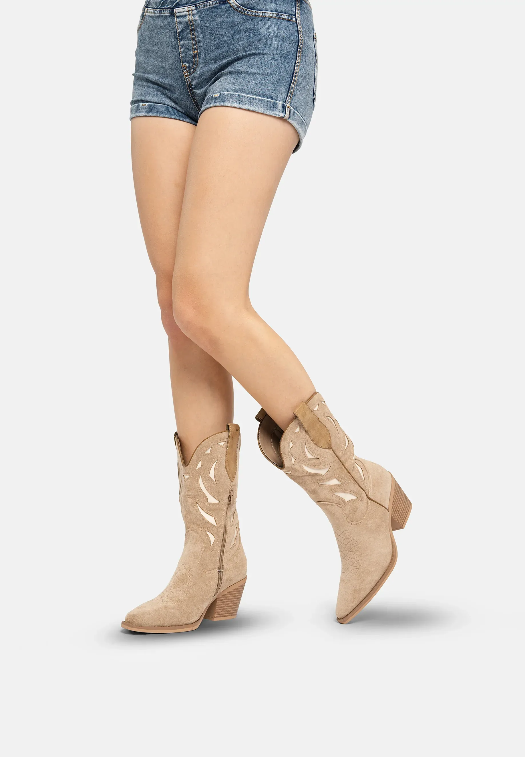 Salinyang Bottes texanes motard nature