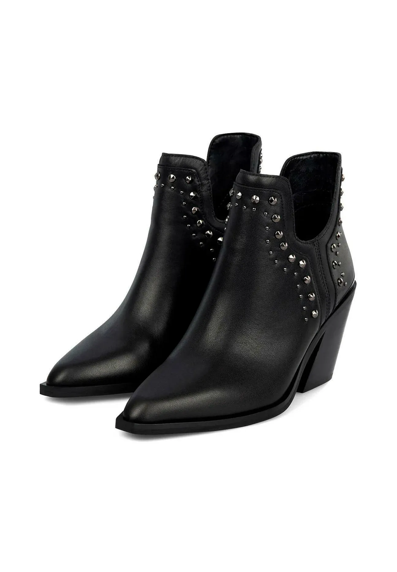 Alma En Pena Bottes Texanes Motard Noir