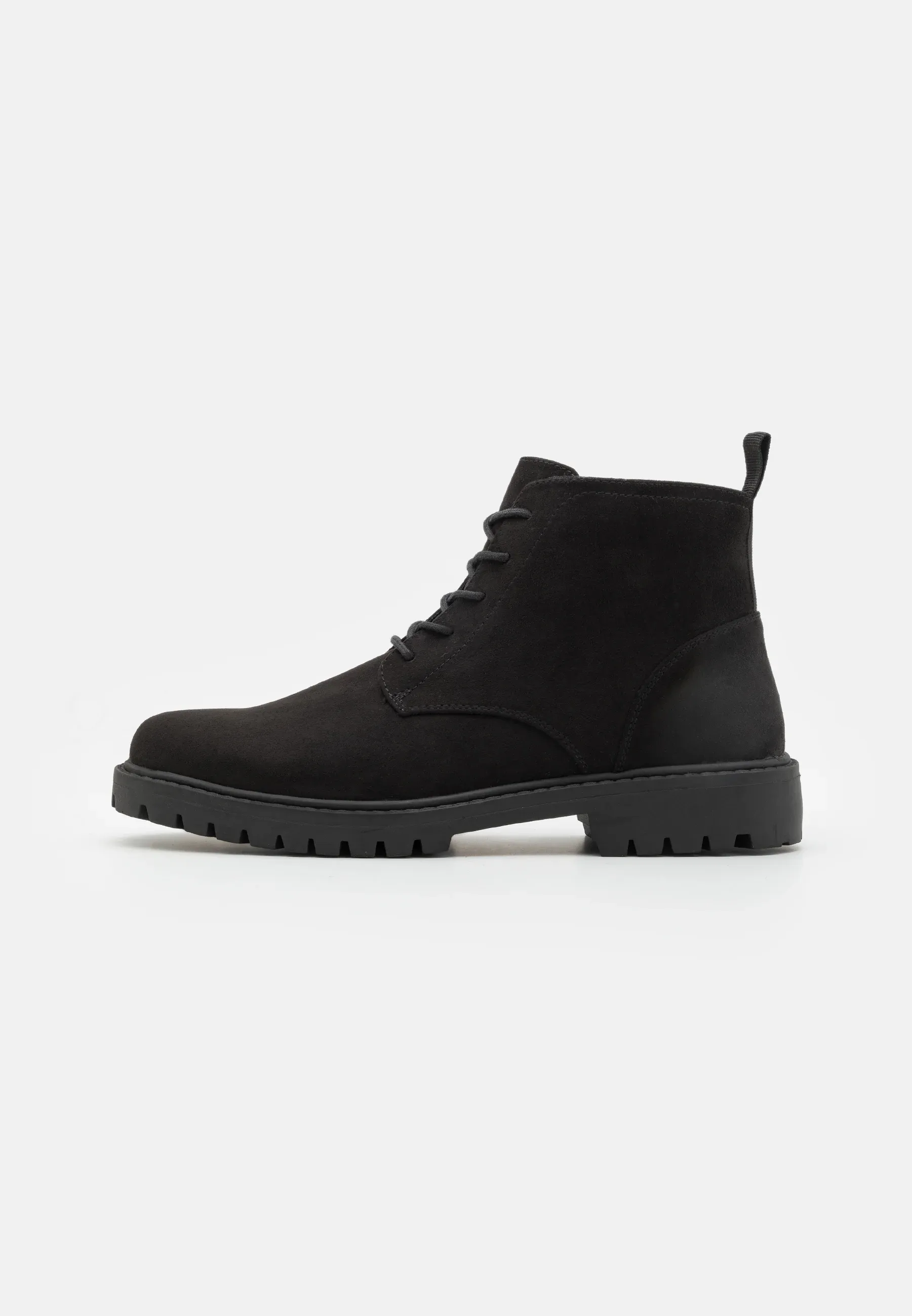 Pier One Chaussures à lacets unisexe noires