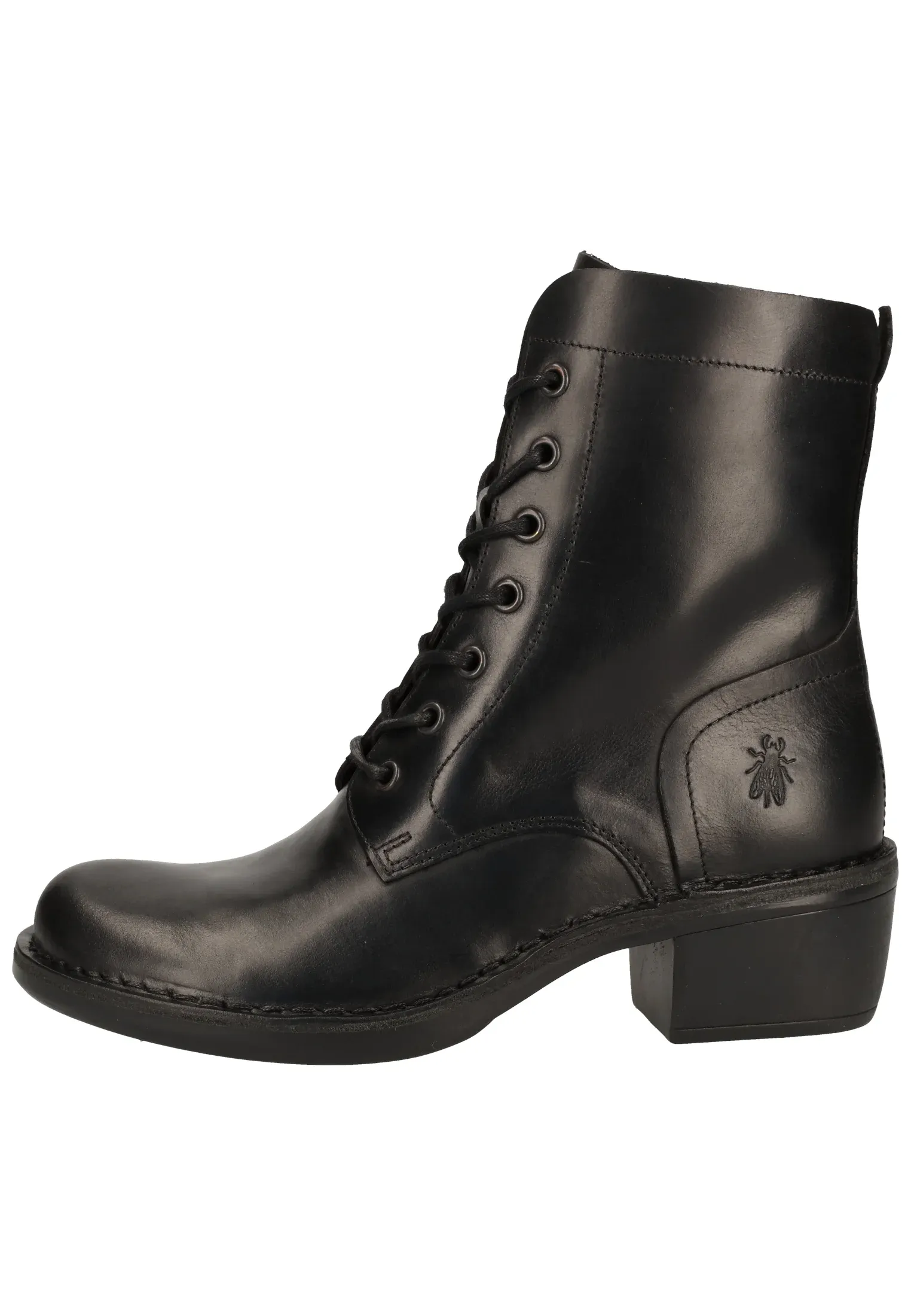 Fly London Stivaletti Stringati Noir