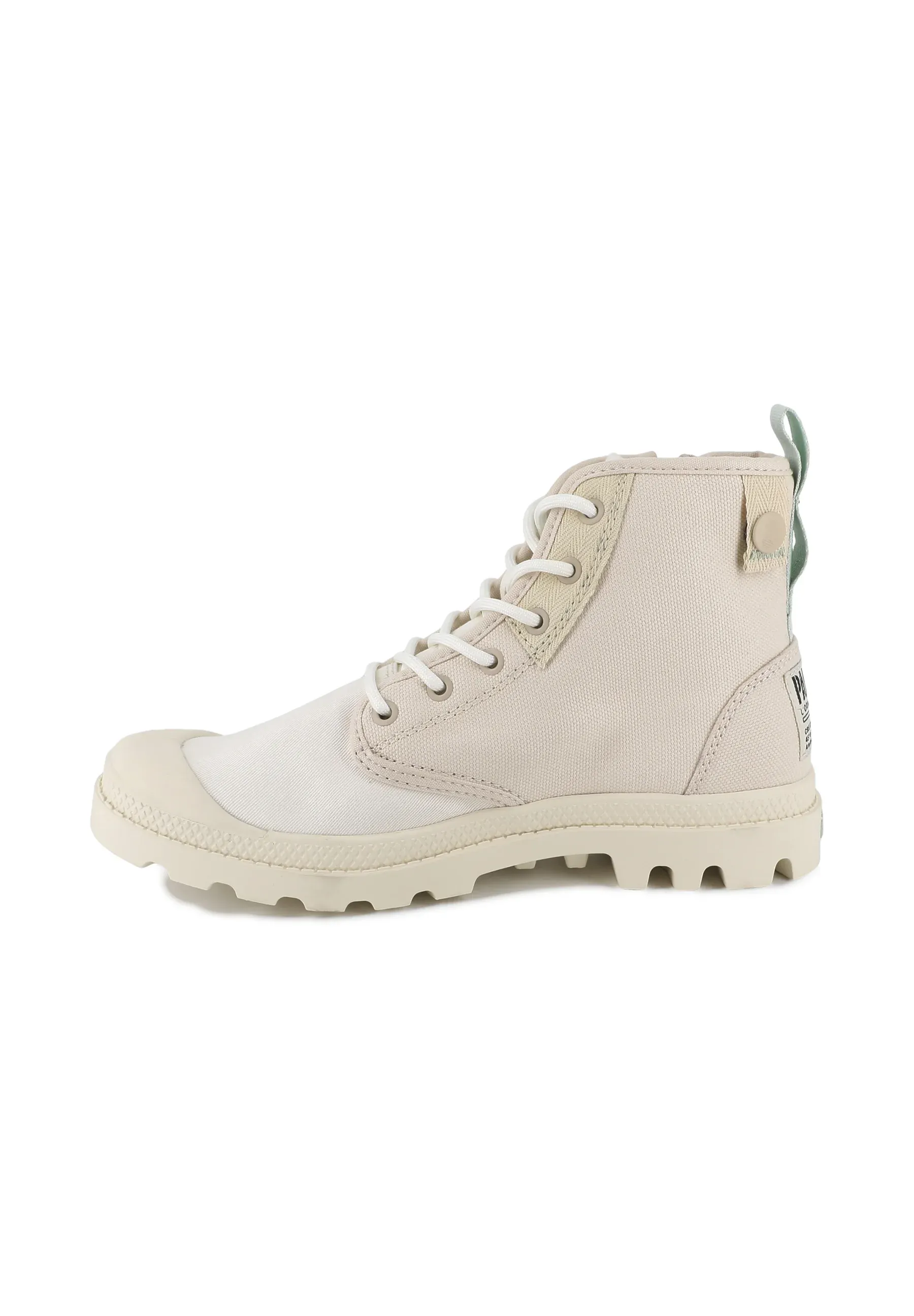 Palladium Stivaletti Stringati Tropisand Crème