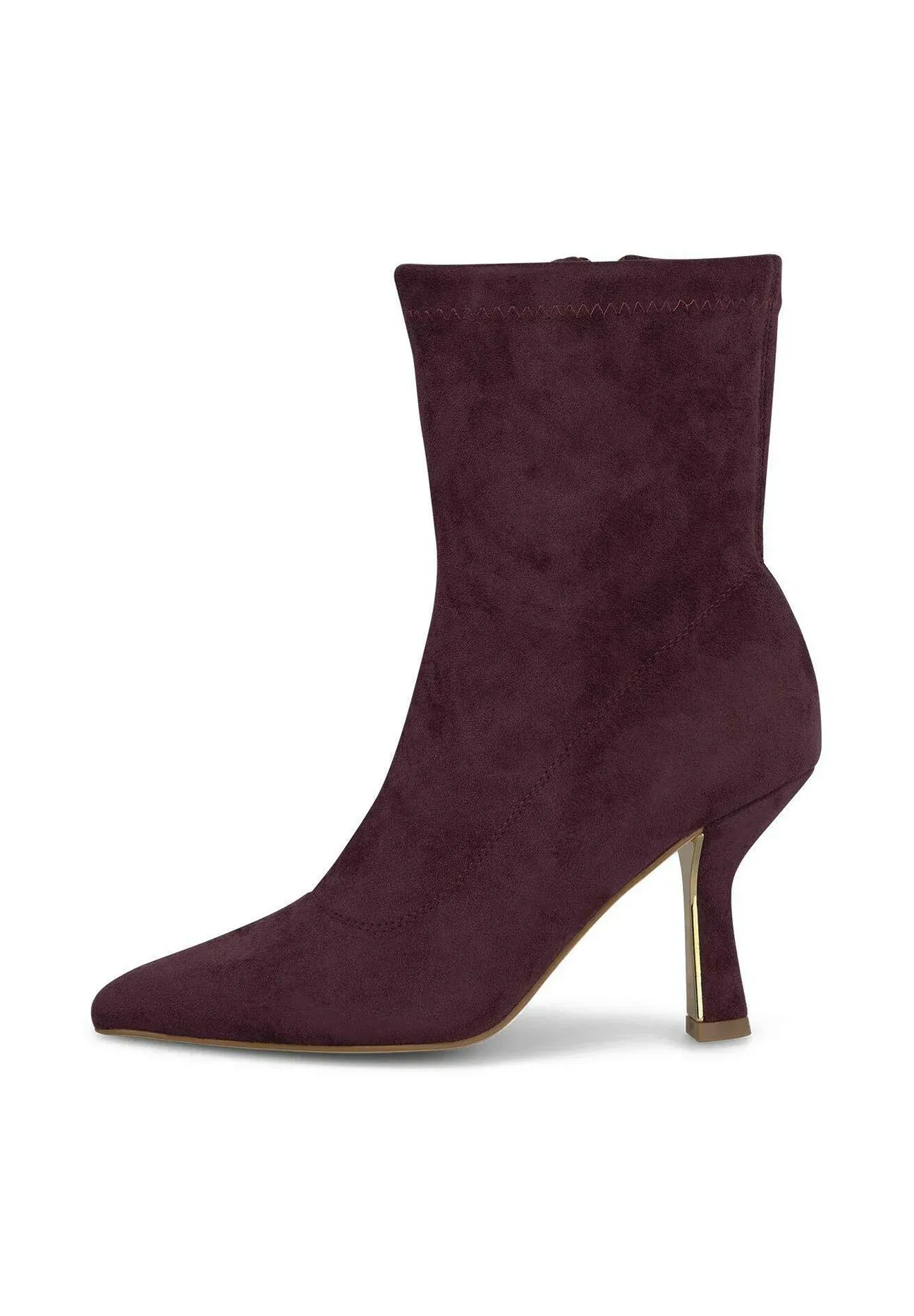 Alma En Pena Bottes à talon rouge bordeaux