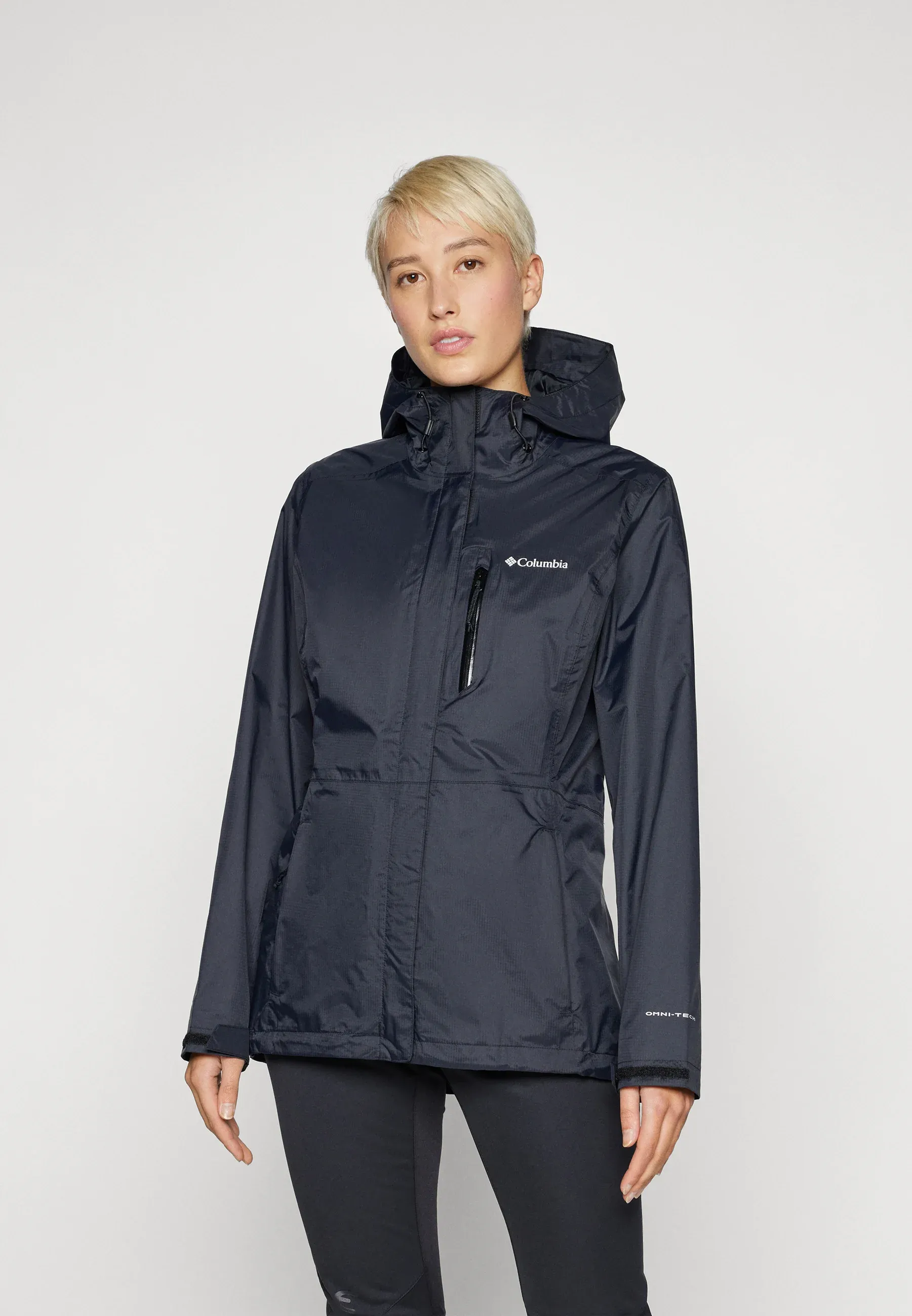 Columbia Pouring Adventure Jacket Giacca Hard Shell Noir