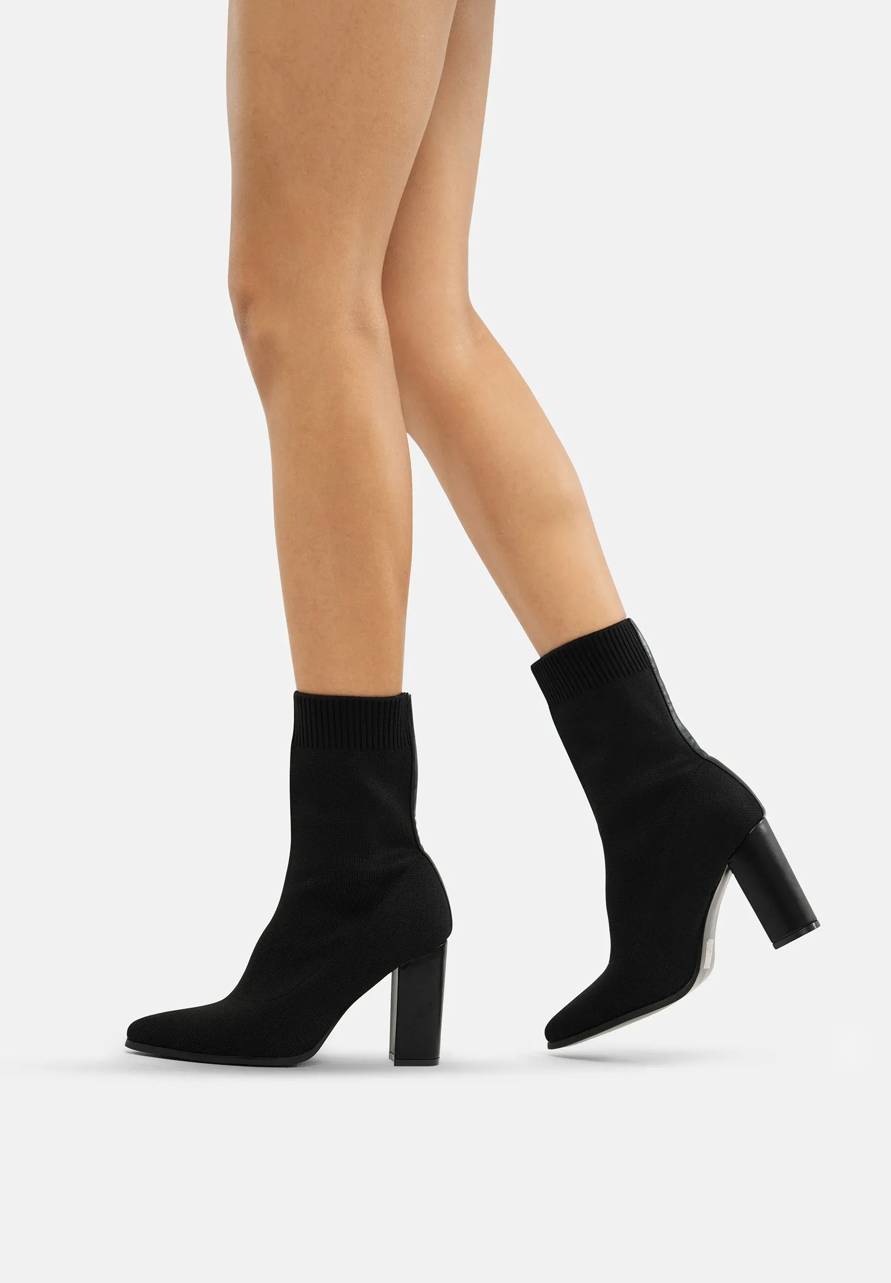 Salinyang Bottes à talon noir