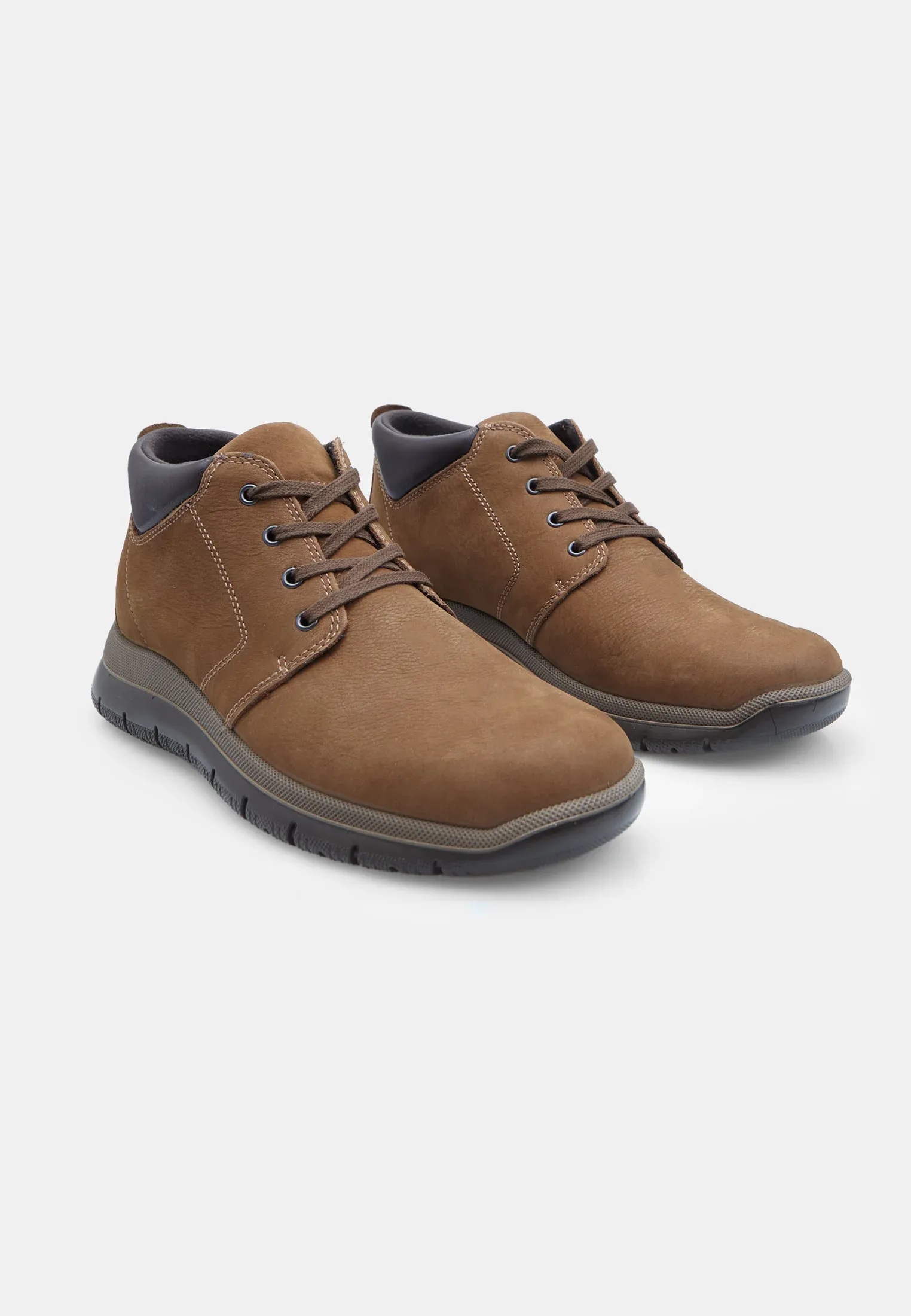 Bata Bottes à lacets Taupe