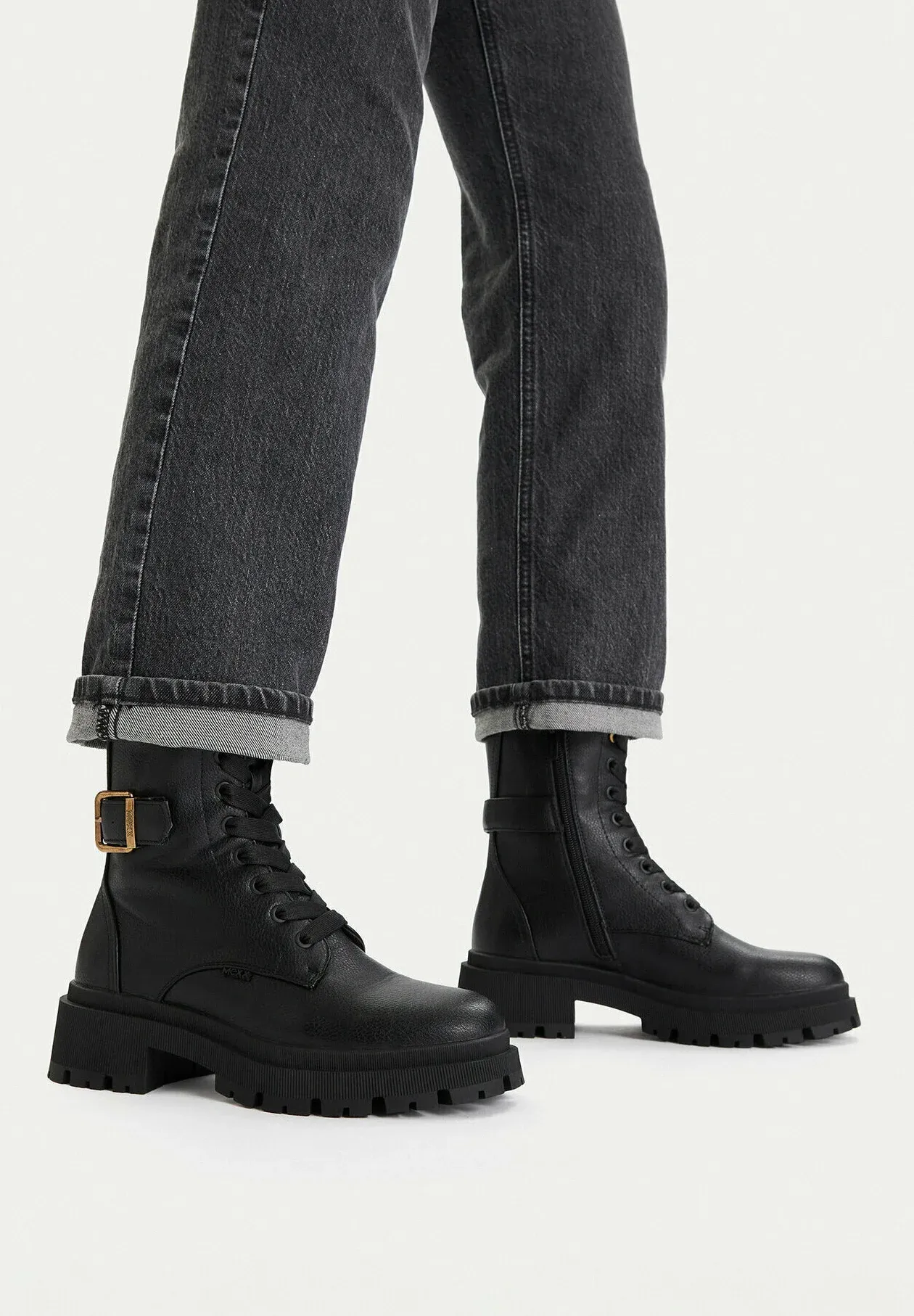 Mexx Mexx Bottes Femmes Noir Ceo Mi001712943W Bottines à lacets Noir