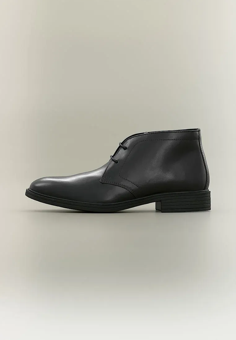 Geox Gladwin Stringate Élégantes Noir