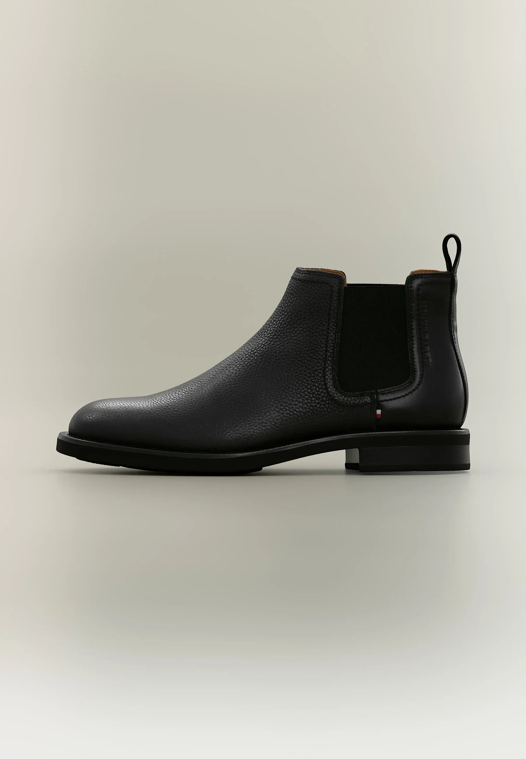 Tommy Hilfiger Chelsea Bottes Hautes Noir
