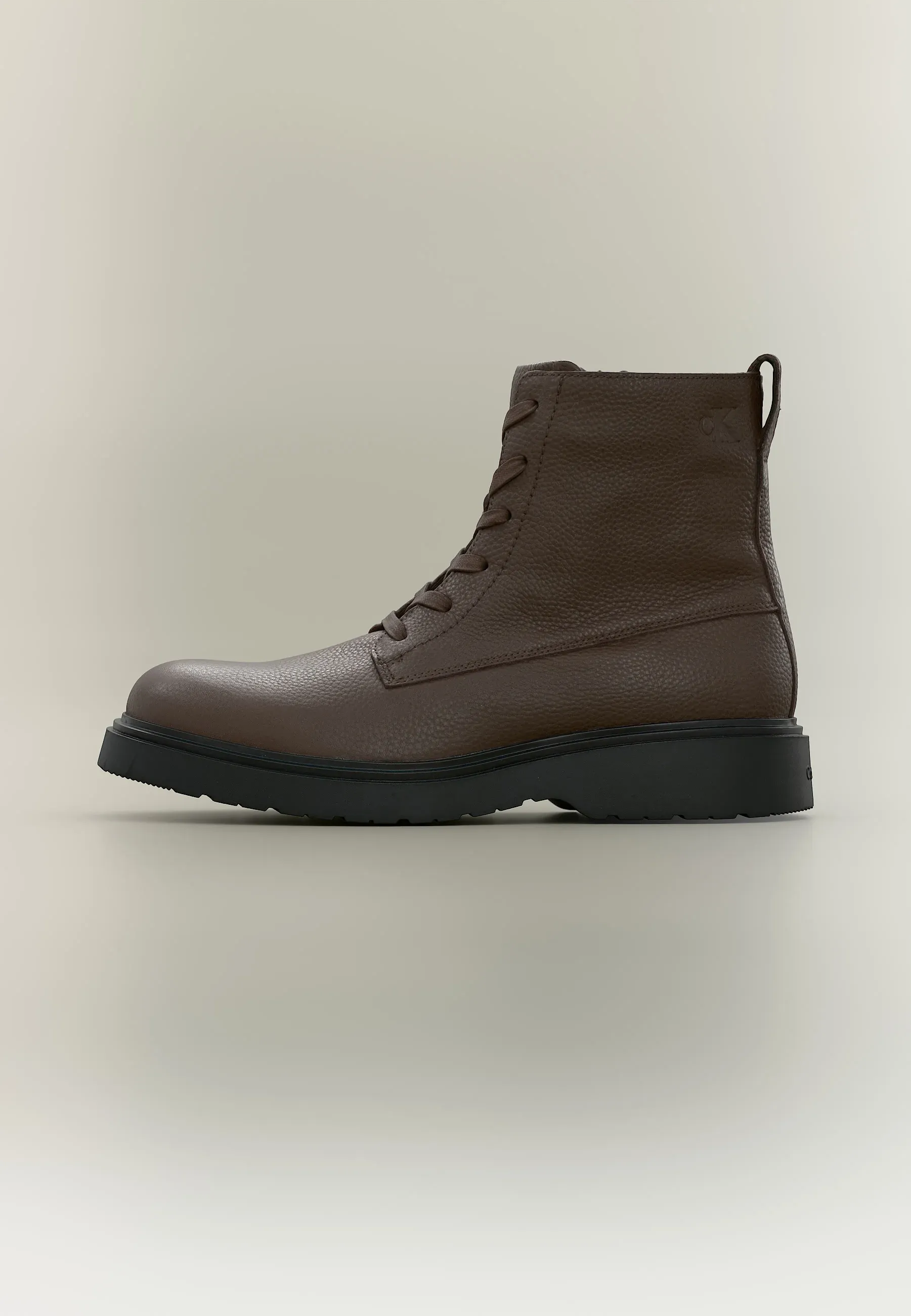 Calvin Klein Combat Ess Lace Up Stivaletti Stringati Rocky Brown
