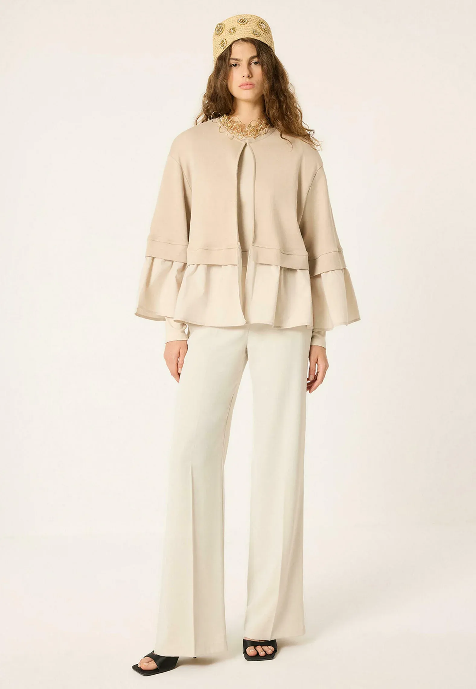 Cardigan Touche Prive Stone