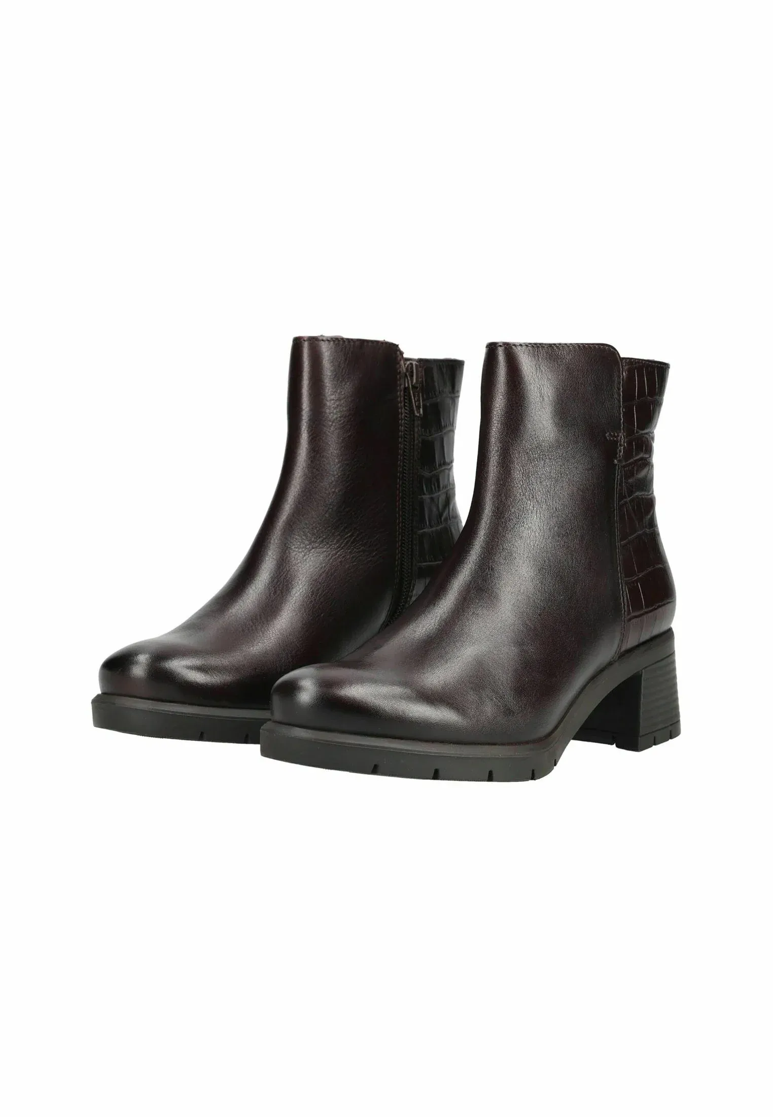 Ara Boots Stivaletti Con Plateau Cacao