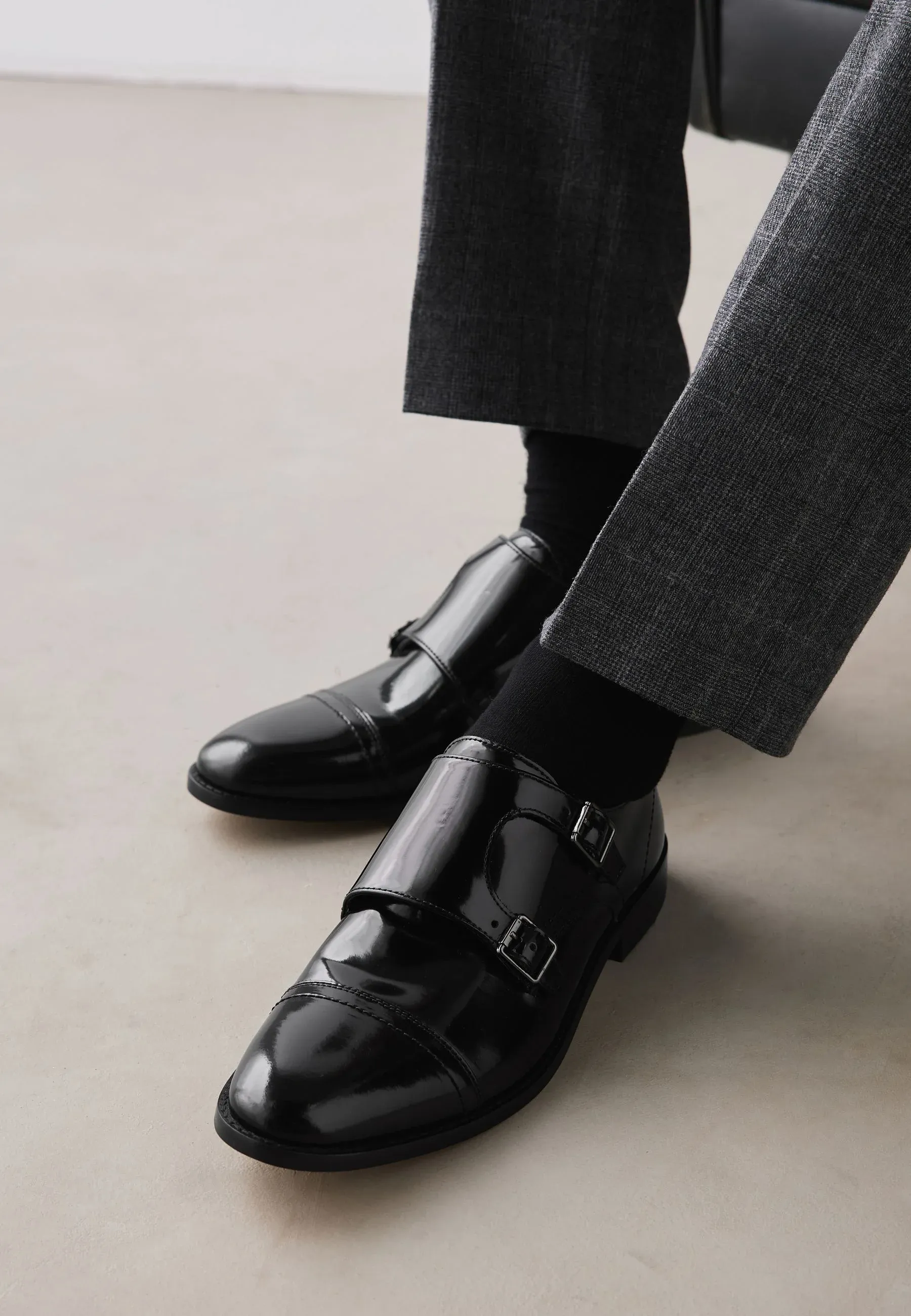 Next Chaussures Sans Lacets Noir