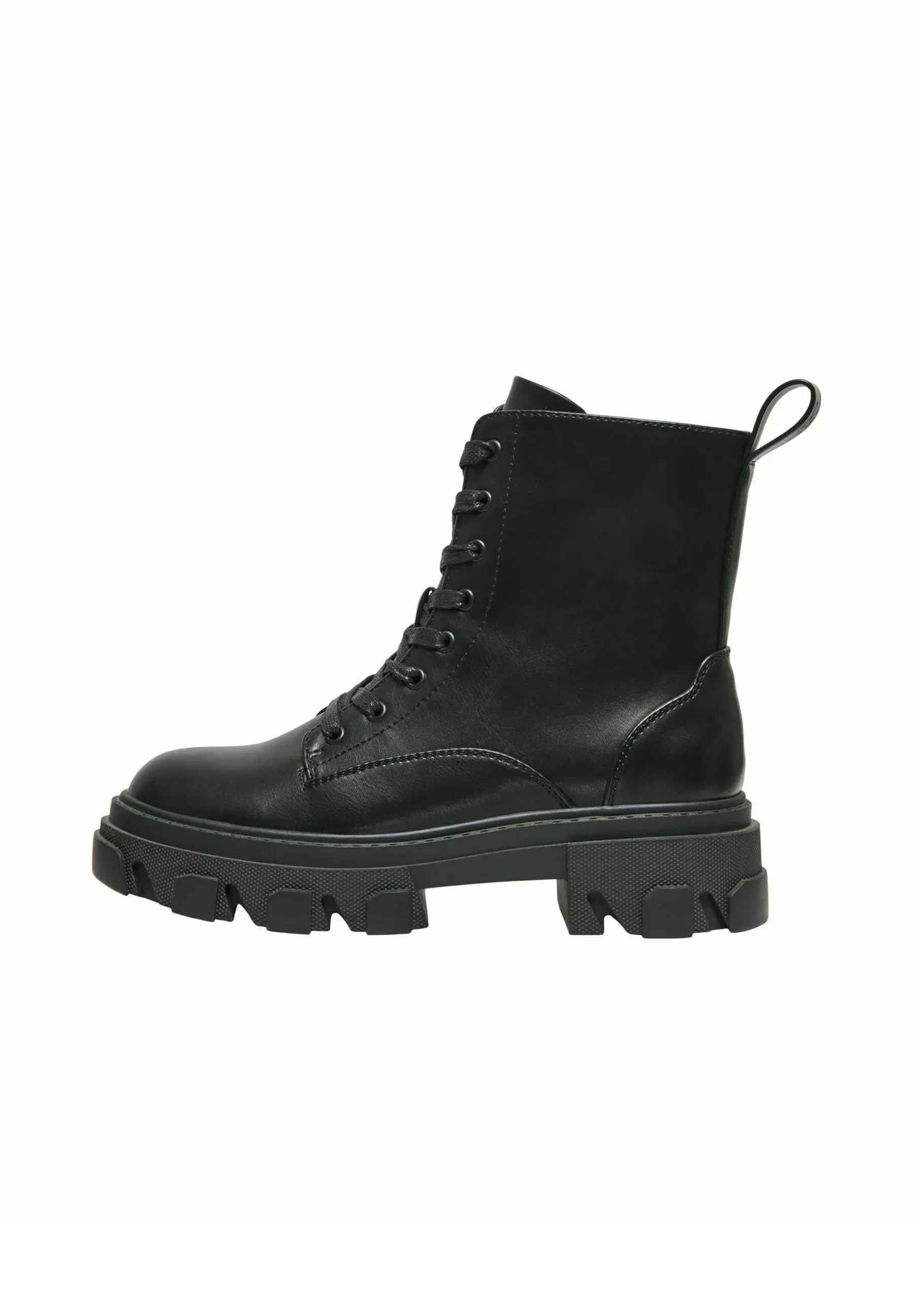 Seulement Chaussures Stivaletti Stringati Noir