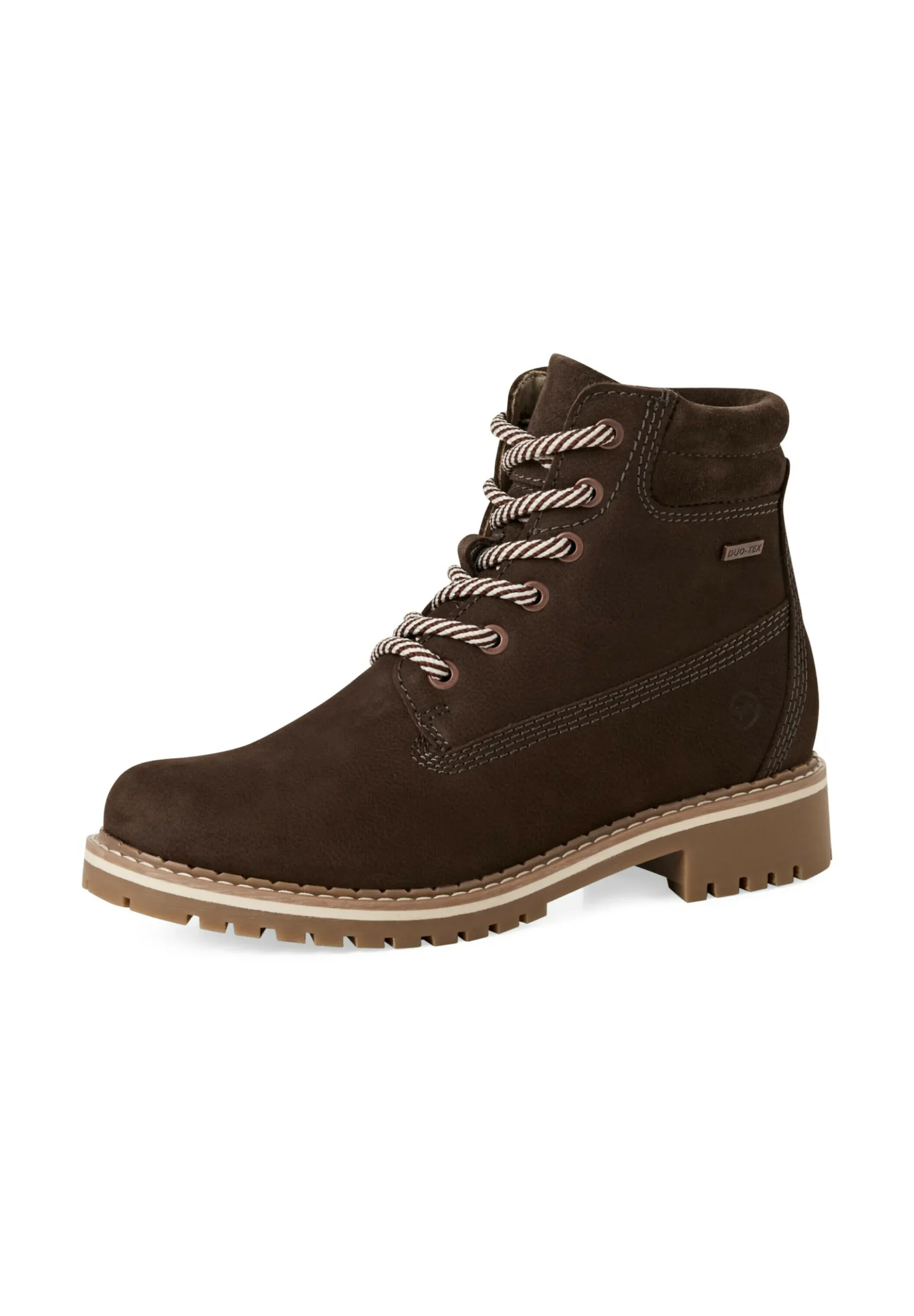 Tamaris Elegante Mit Removable Sock Bottes à lacets Mocca