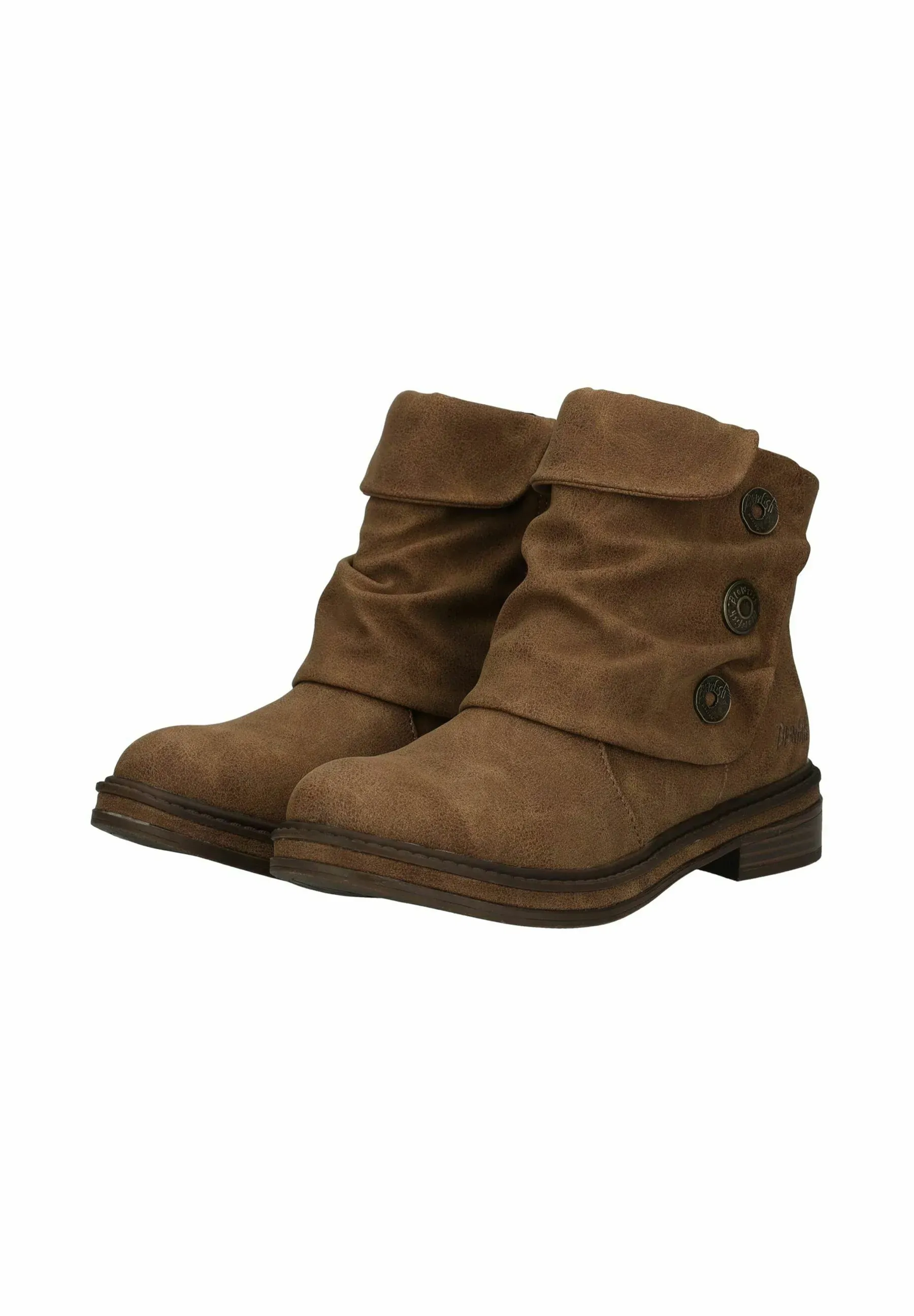 Blowfish Malibu Bottes à talons larges marron