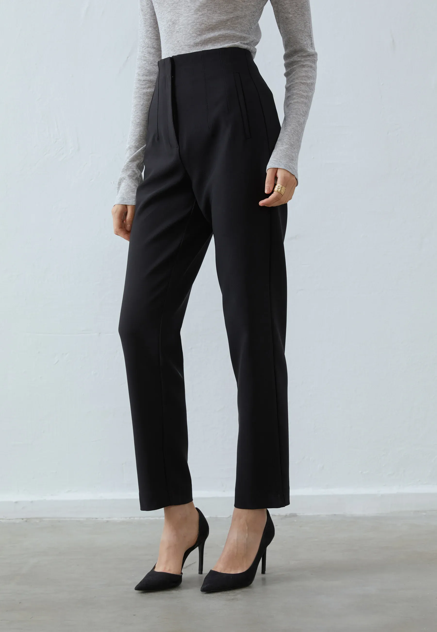 Anna Field Pantaloni Noir