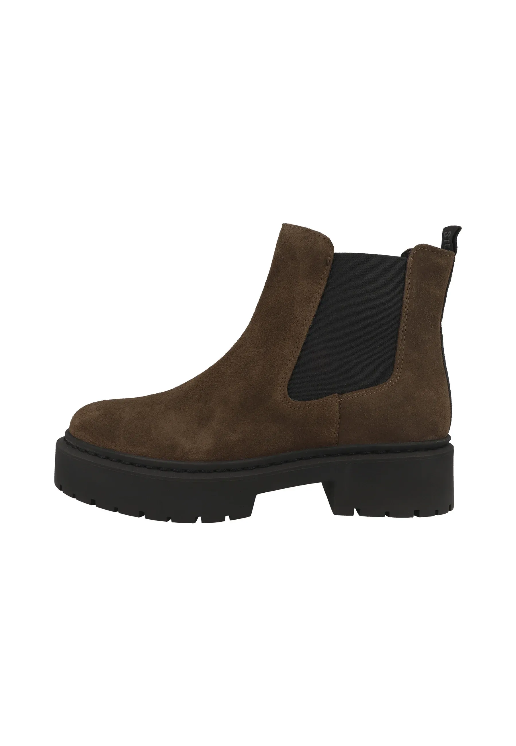 Steve Madden Stivaletti à Plateau Brun Foncé Sm