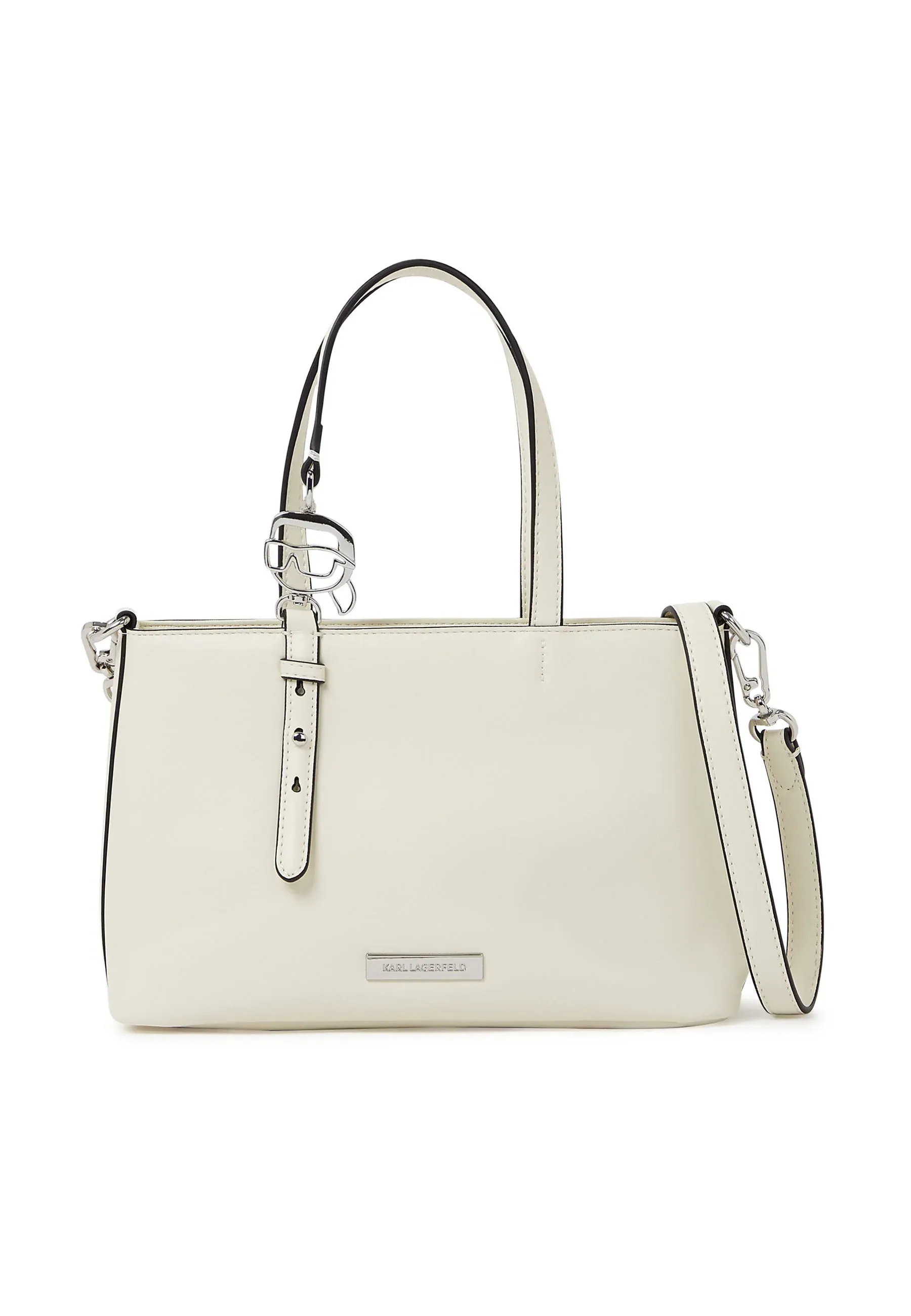 Karl Lagerfeld Borsa A Mano Off White