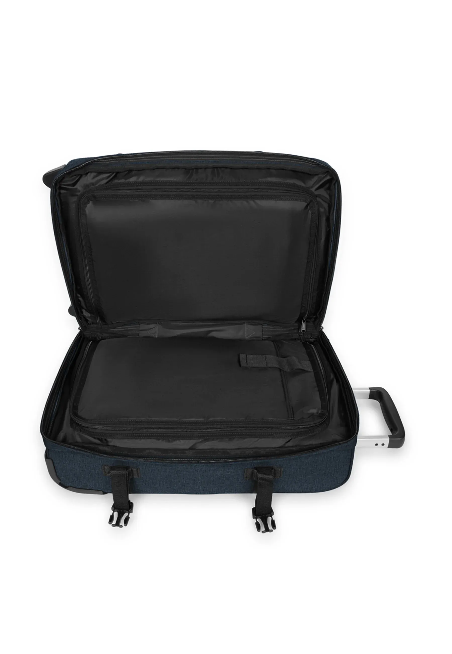 Eastpak Transitr Plus 2 Roues Valise à main 55 cm Unisexe Trolley Triple Denim