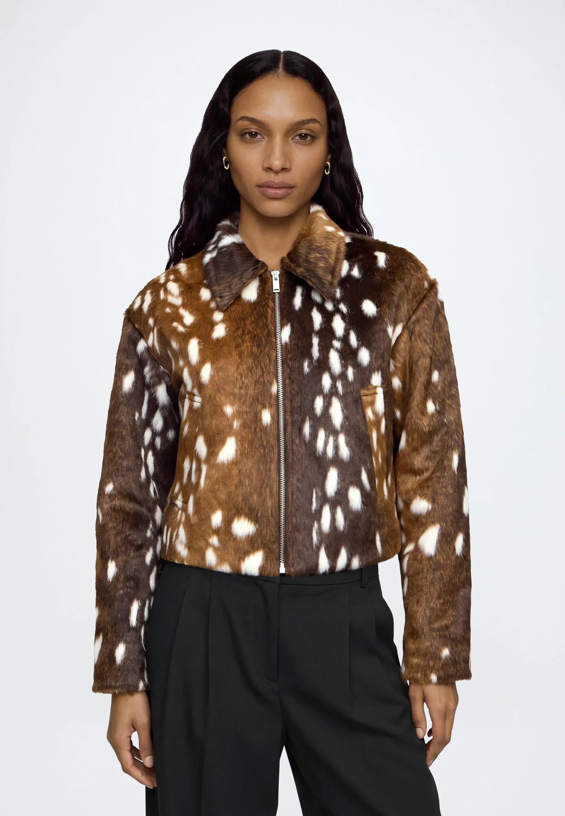 Noisy May Nmcole Veste d'intermède Demitasse Aop