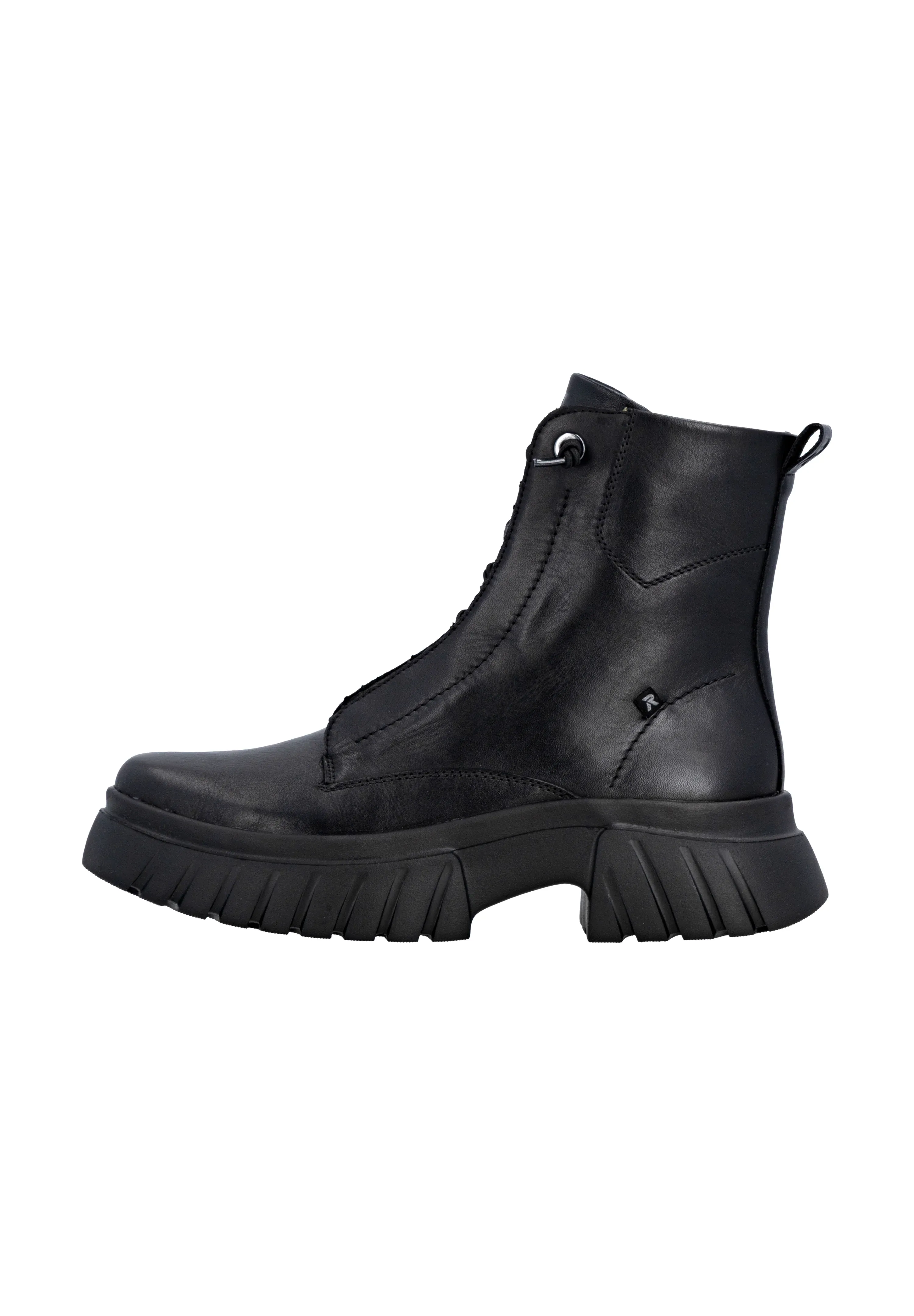 Rieker Bottes à lacets Noir