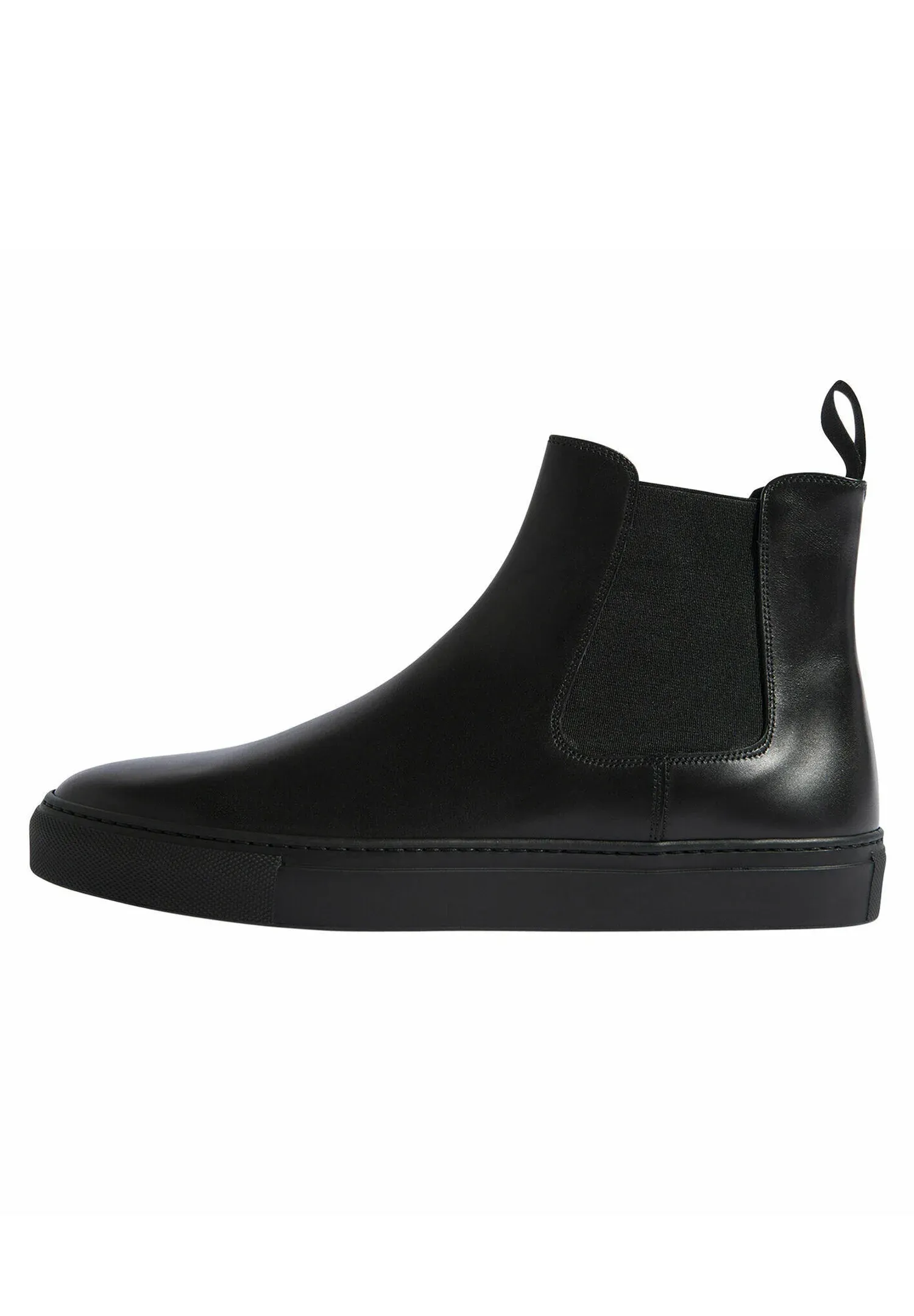 Scarosso Tommaso Stivaletti Noir Cuir de Veau