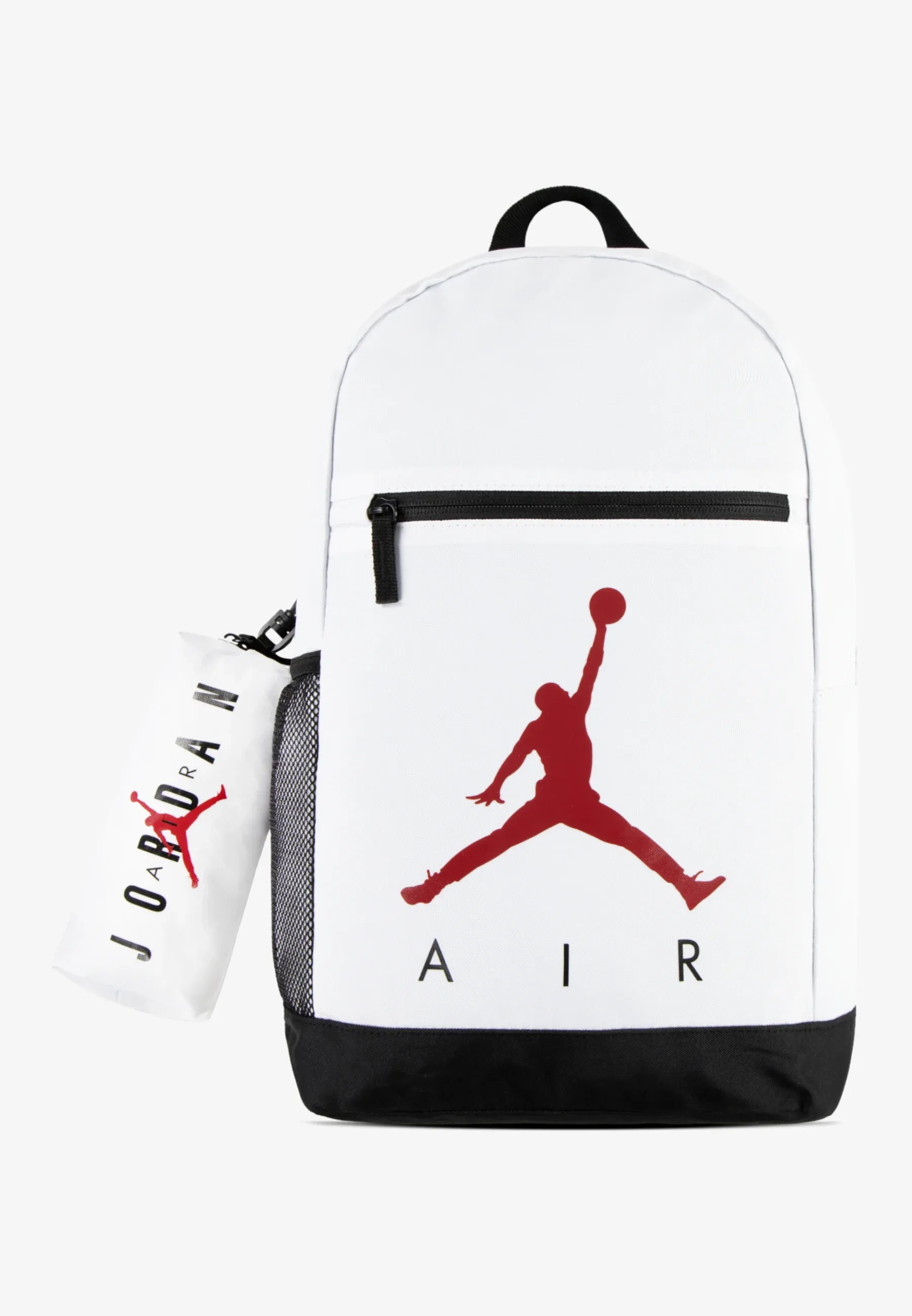 Sac à dos Jordan Air School avec trousse unisexe Set Zaino Blanc