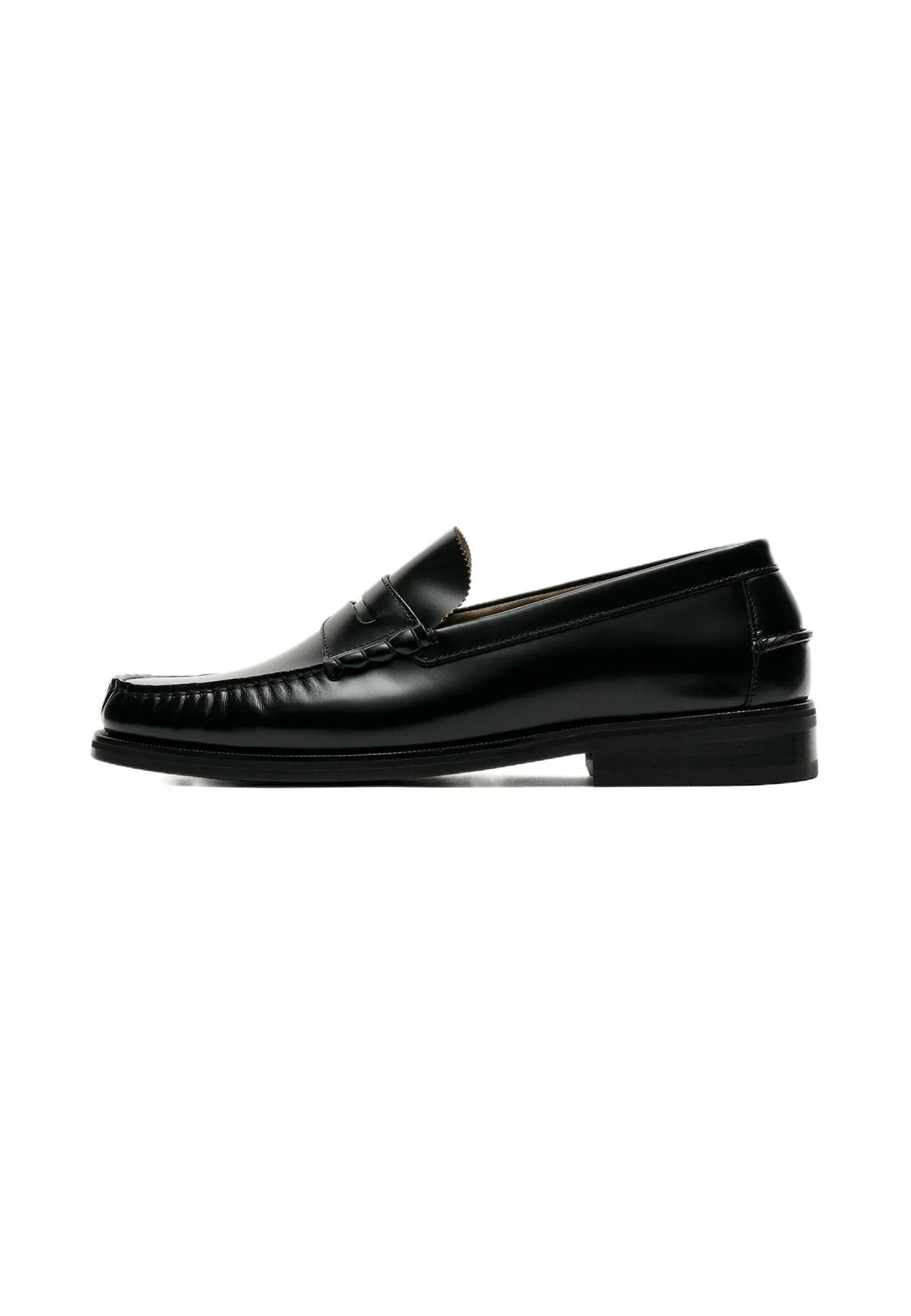 Massimo Dutti Chaussures sans lacets Noir