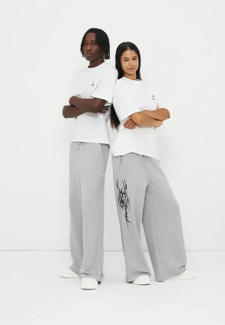 T-shirt unisexe YOURTURN by Zalando avec impression White