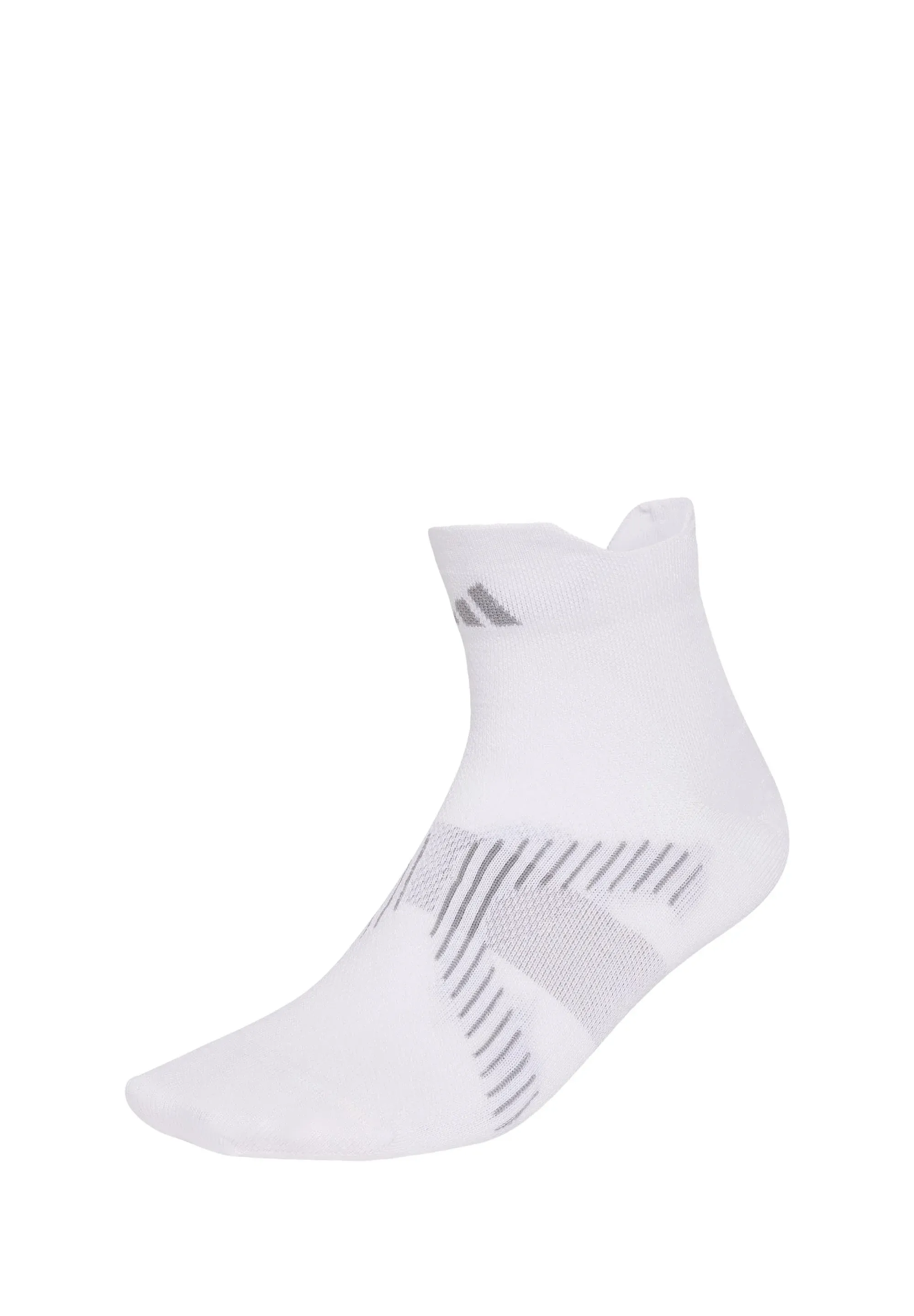 Chaussettes sportives Adidas Performance Run Light Ankle Unisexe - Blanc/blanc