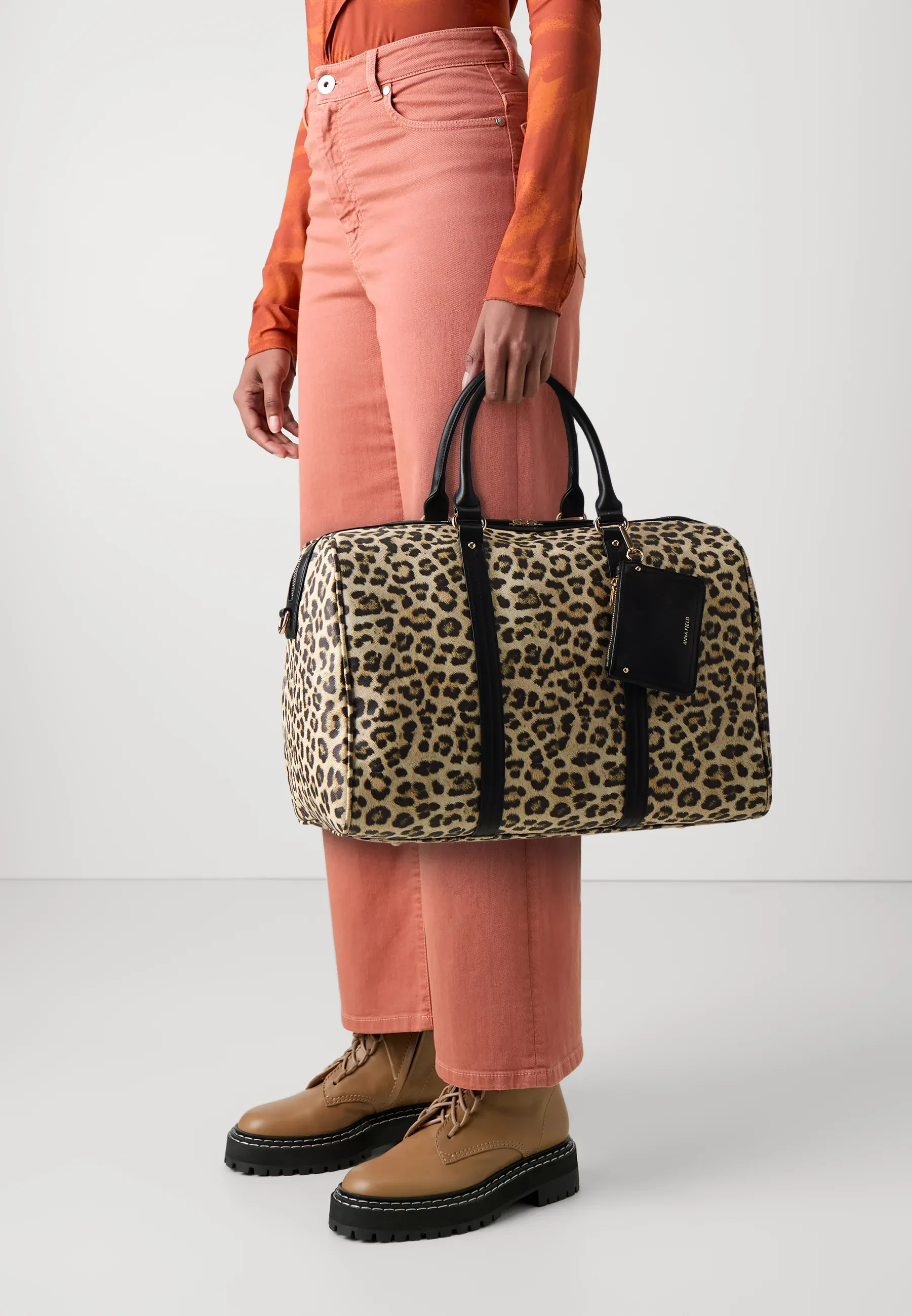 Anna Field Sac à Main Voyage Beige Noir
