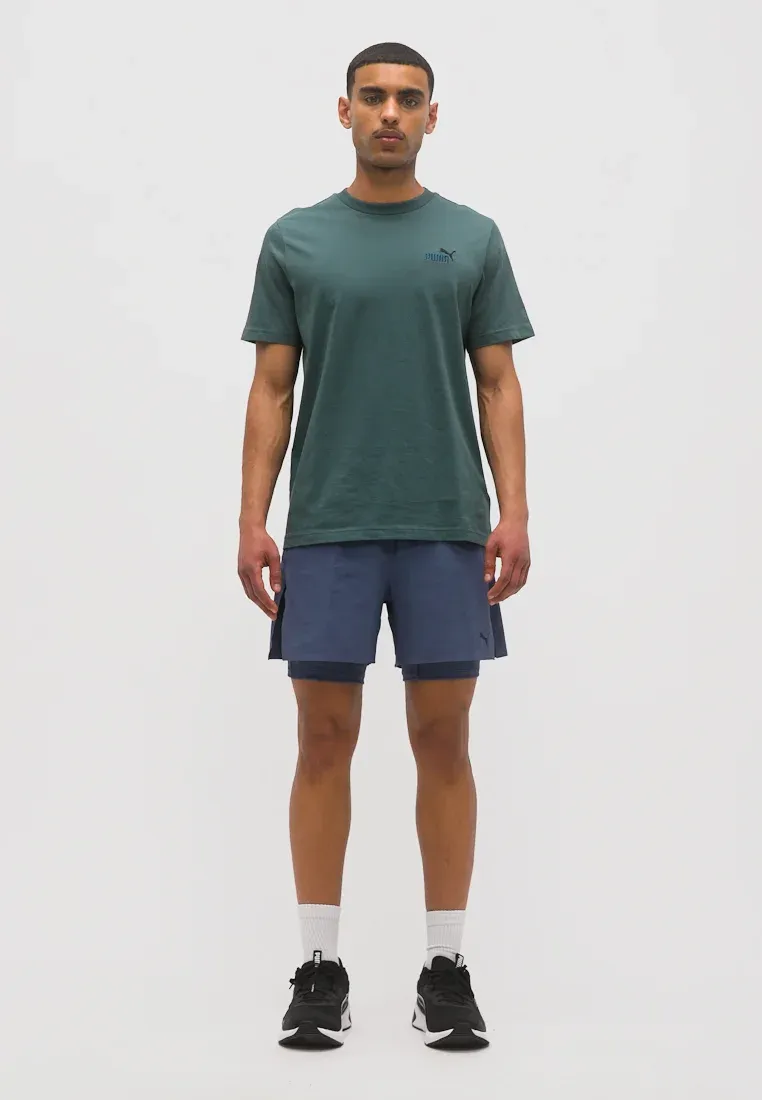 Puma Small No 1 Logo Tee T Shirt Basic Herb Garden