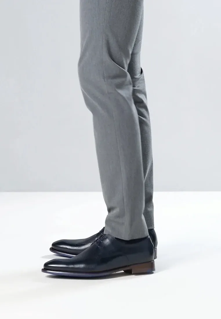 Floris Van Bommel Chaussures à lacets Bleu foncé